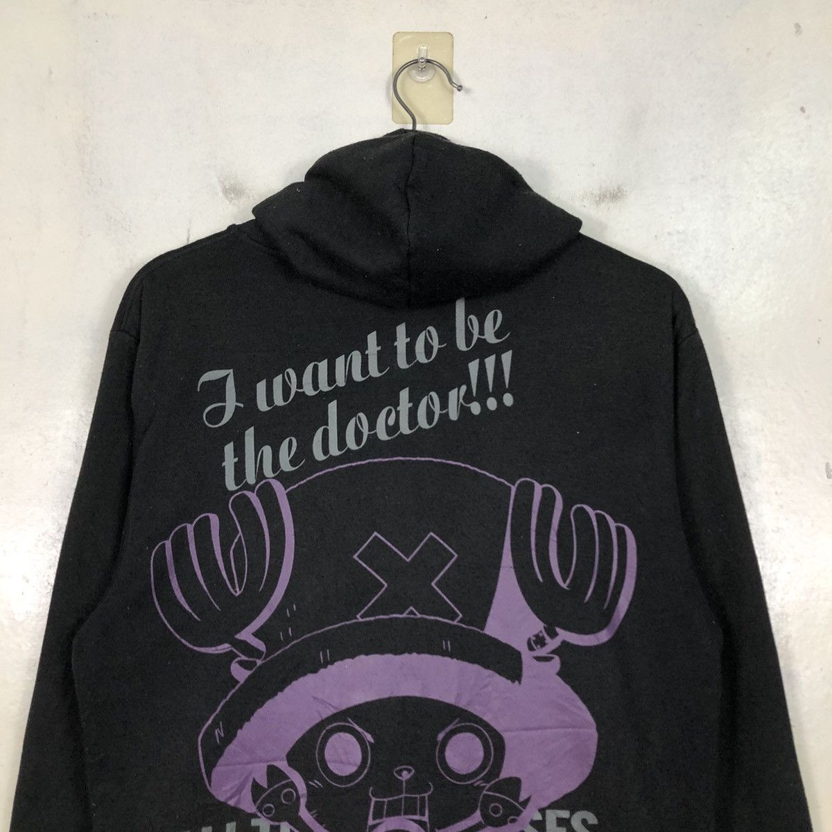 Japanese Brand 📌Cartoon Zipper Hoodie Mugiwara Pirates One Piece Big Logo Size US M / EU 48-50 / 2 - 11 Thumbnail