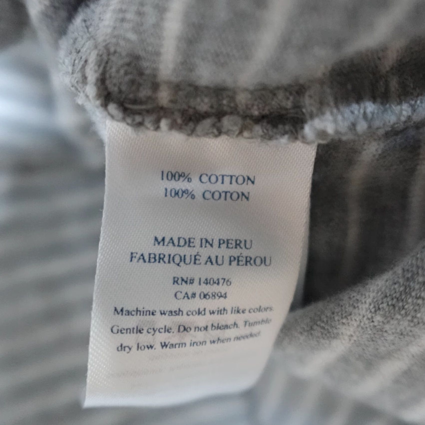 Faherty Faherty Polo Shirt 2XL Gray Striped Cotton Chest Pocket Shirt Mens Regular Short Sleeve Button Polo Size US XXL / EU 58 / 5 - 5 Thumbnail