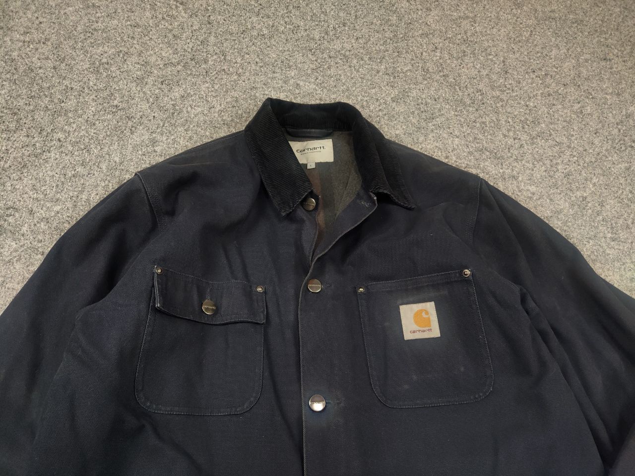 Carhartt Vintage Carhartt michigan Faded Canvas Linen Pocket Jacket Size US L / EU 52-54 / 3 - 4 Thumbnail