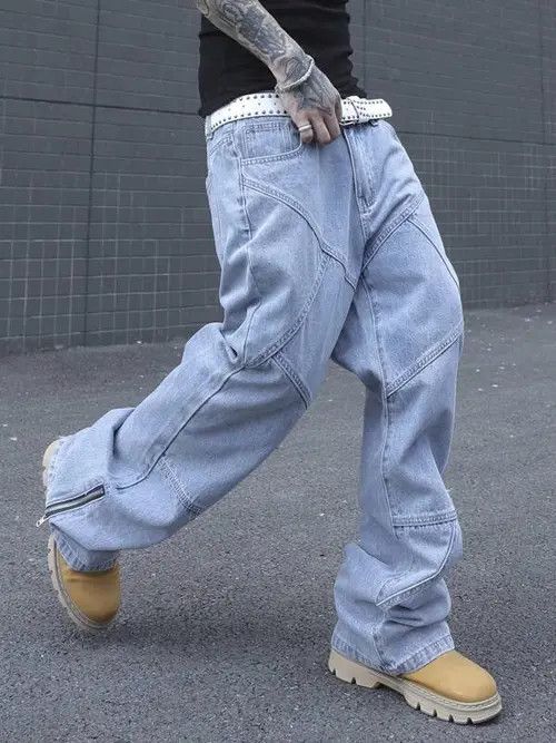 Japanese Brand Sawako x Honda Zipper Baggy Drip Jeans Size US 32 / EU 48 - 7 Thumbnail