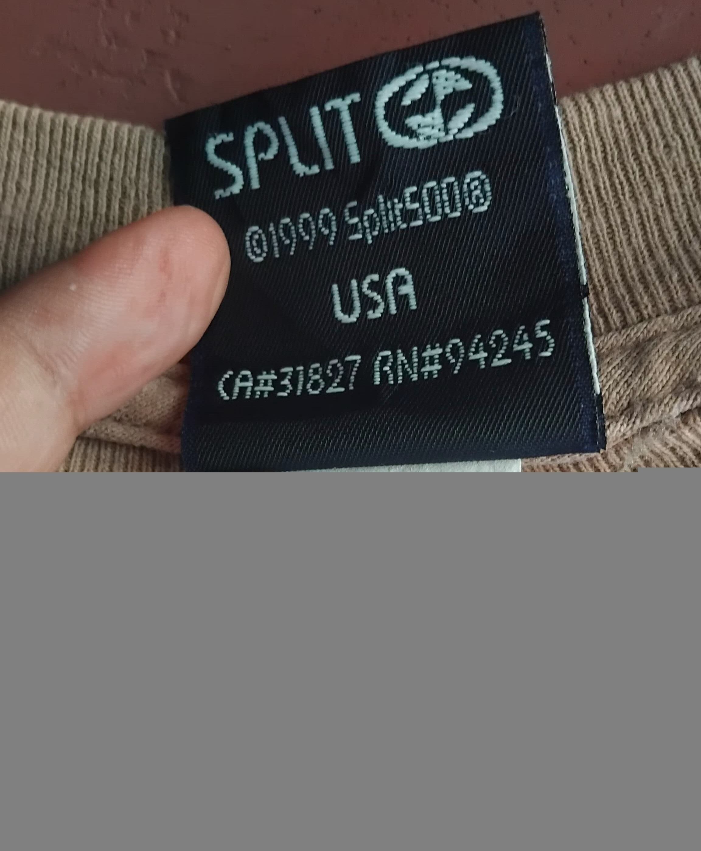 Split Vintage Split 1999 Sk8 tee Size US M / EU 48-50 / 2 - 9 Thumbnail