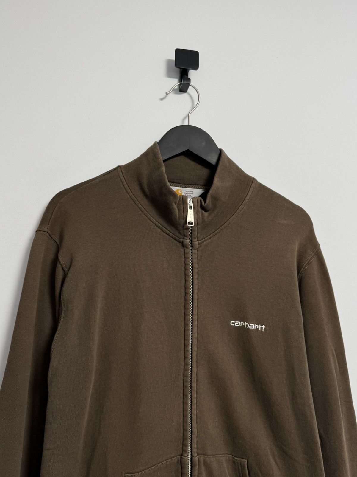 Carhartt Carhartt Zip Jacket Y2K style Brown Rare Size US M / EU 48-50 / 2 - 2 Thumbnail
