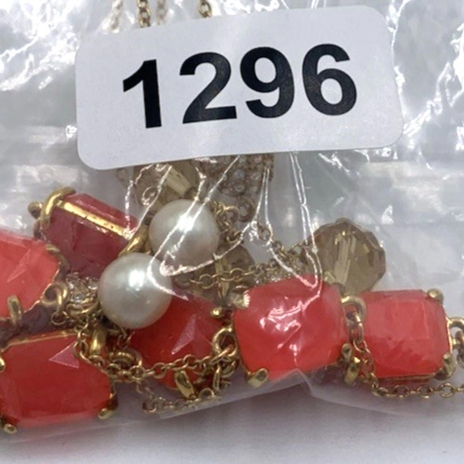 Other Kate Spade Bijoux Faceted Rhinestone Faux Pearl Necklace Size ONE SIZE - 9 Thumbnail