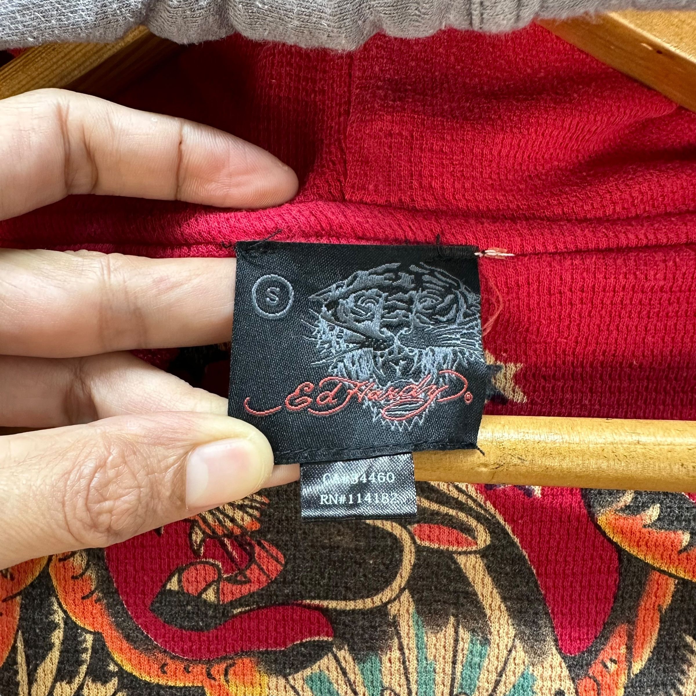 Christian Audigier Ed Hardy by Christian Audigier Fullprint Hoodies #9091-56 Size US S / EU 44-46 / 1 - 11 Thumbnail