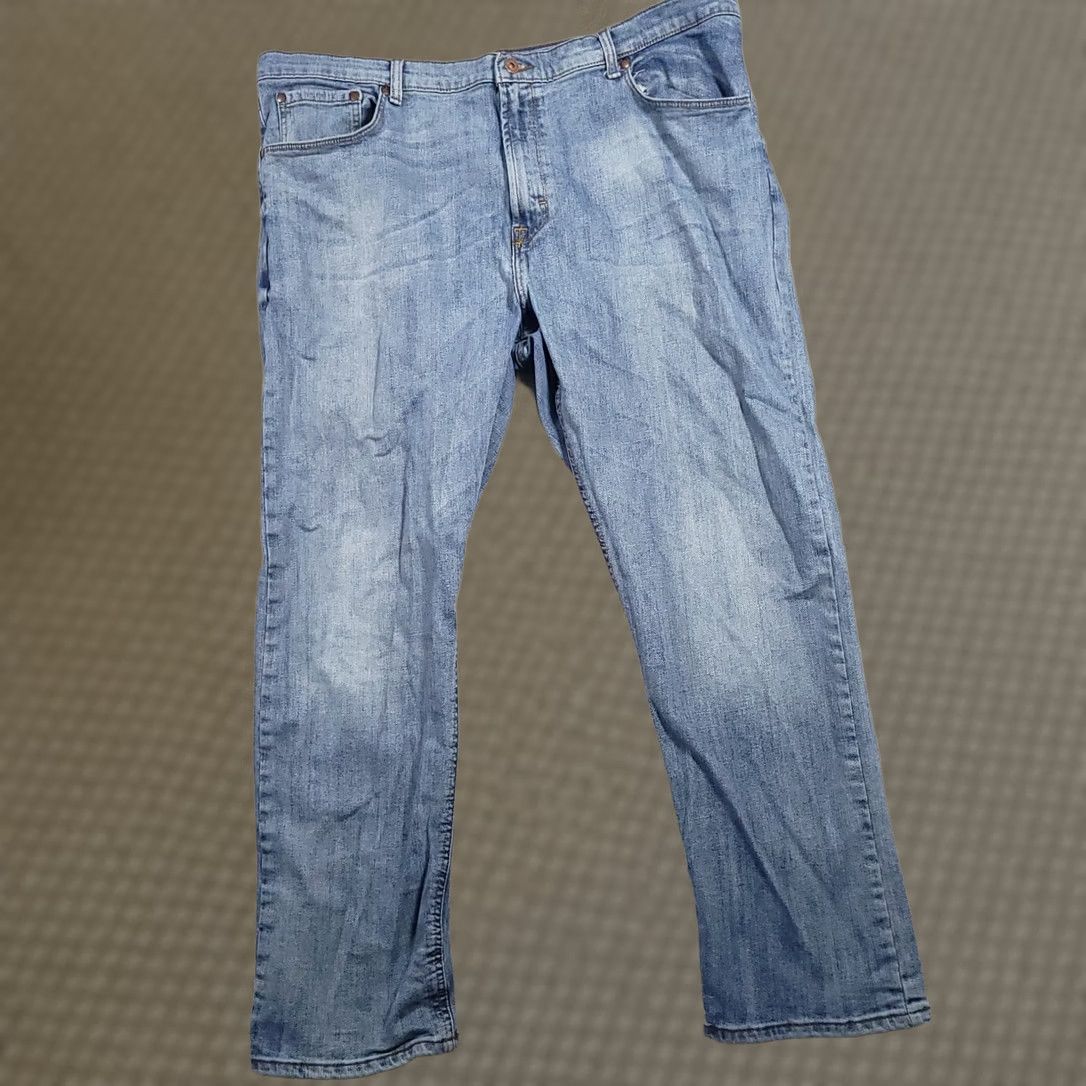 Wrangler Wrangler 5 Star Jeans Mens 42x30 Medium Wash Denim 5 Pocket Classic Straight Size US 42 / EU 58 - 1 Thumbnail