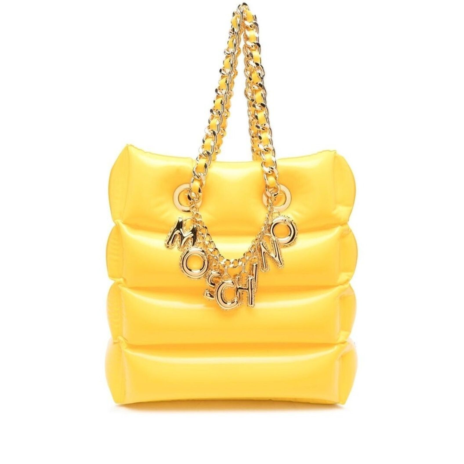 Moschino SS23 Moschino Yellow Inflatable Pool Float PVC Tote Bag Size ONE SIZE - 1 Thumbnail