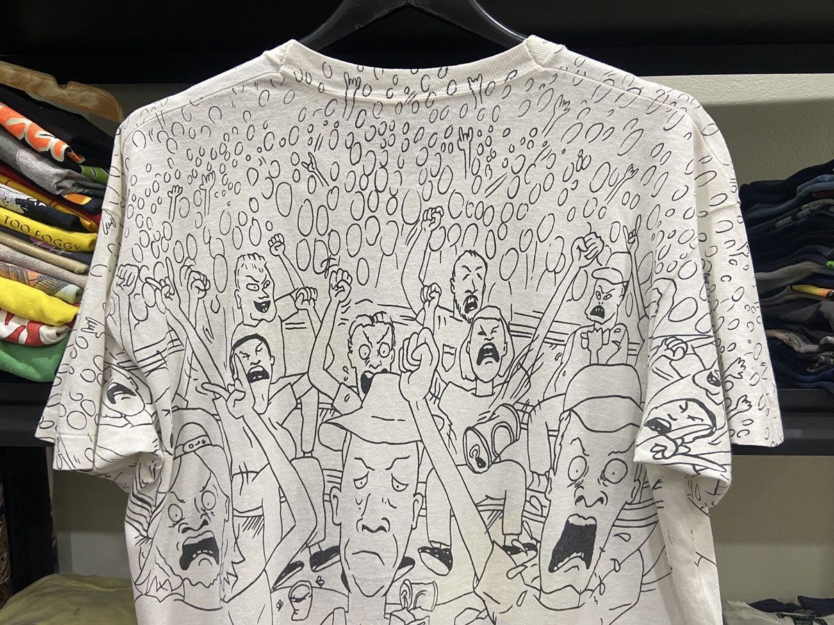 Band Tees × Vintage Vintage 90s Beavis and Butt-head MTV rock OVP Band TShirt Size US L / EU 52-54 / 3 - 7 Thumbnail
