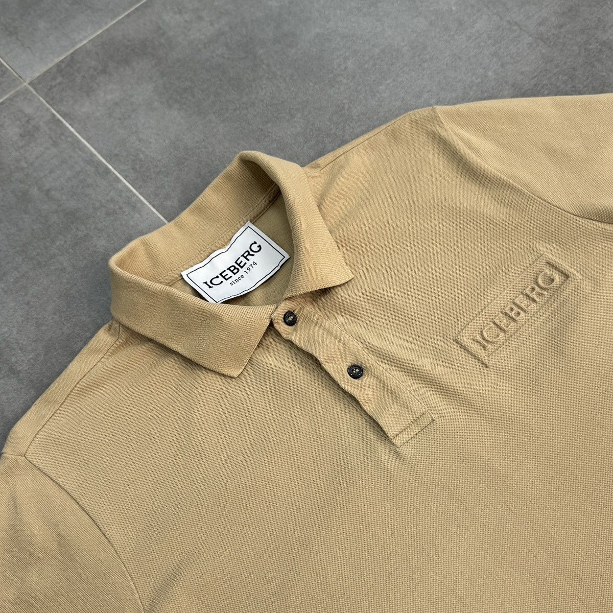 Iceberg Iceberg Men Polo Shirt 3D Logo Size M Size US M / EU 48-50 / 2 - 7 Thumbnail