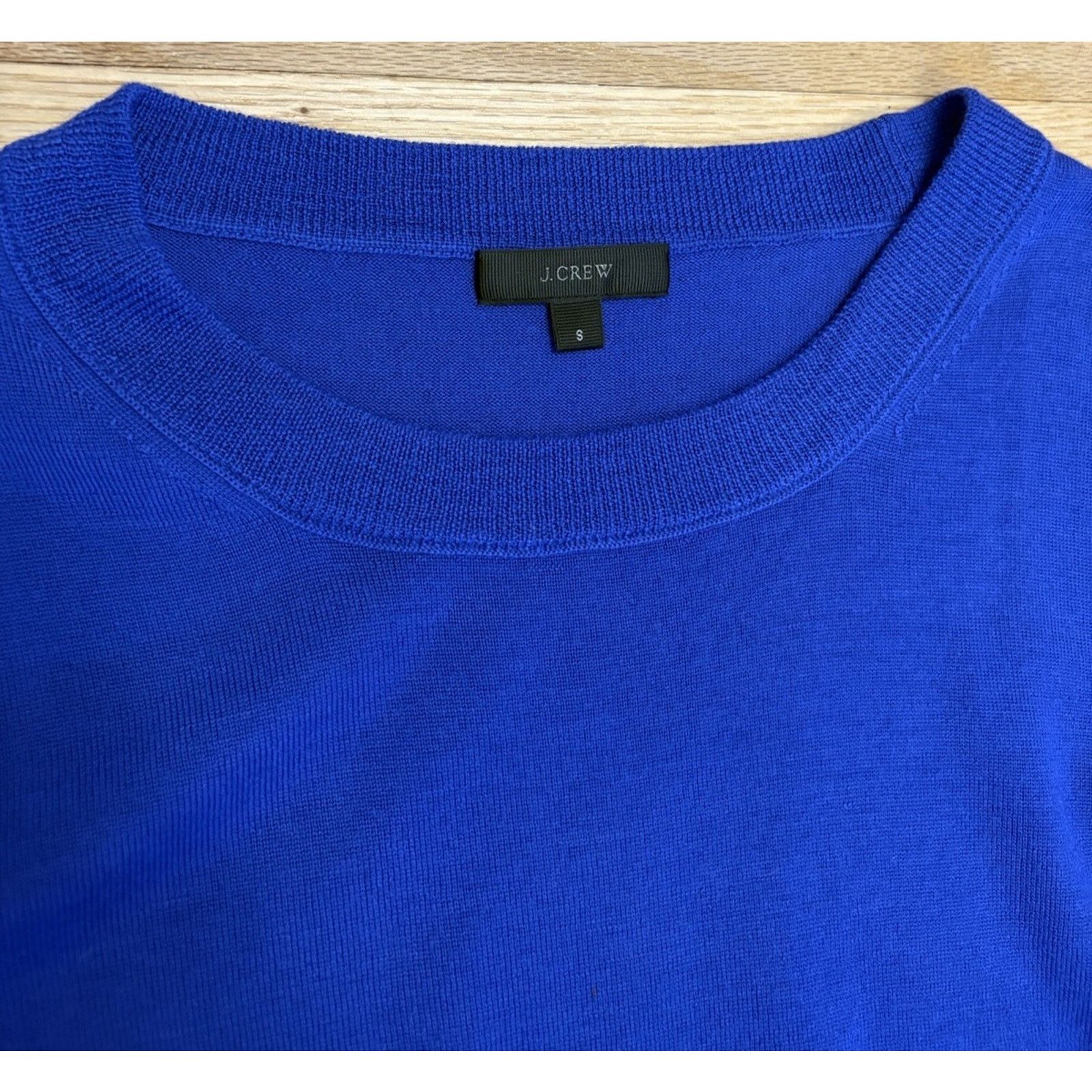 J.Crew J. Crew Sweater Women’s Royal Blue Sz S 100% Merino Wool Size S / US 4 / IT 40 - 6 Thumbnail