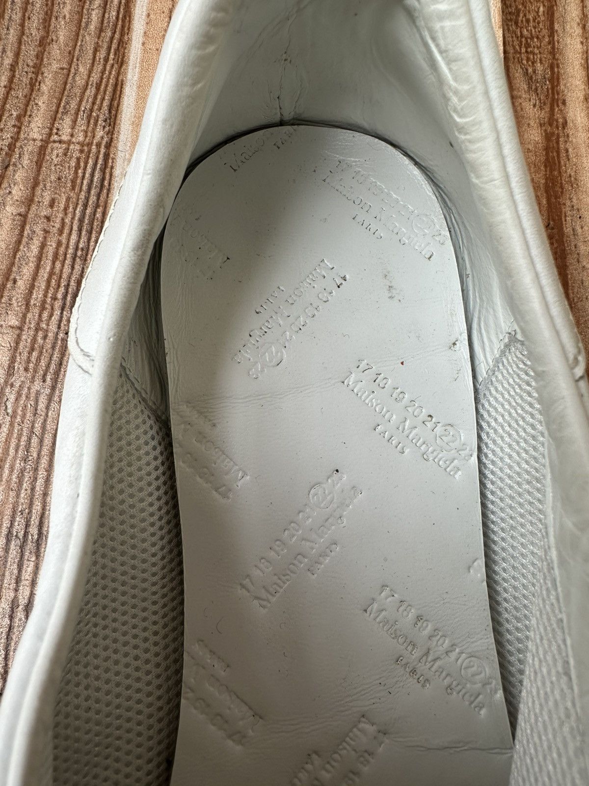 Maison Margiela Maison Margiela Feather Light Leather Lowtop Sneaker Size US 12 / EU 45 - 14 Thumbnail