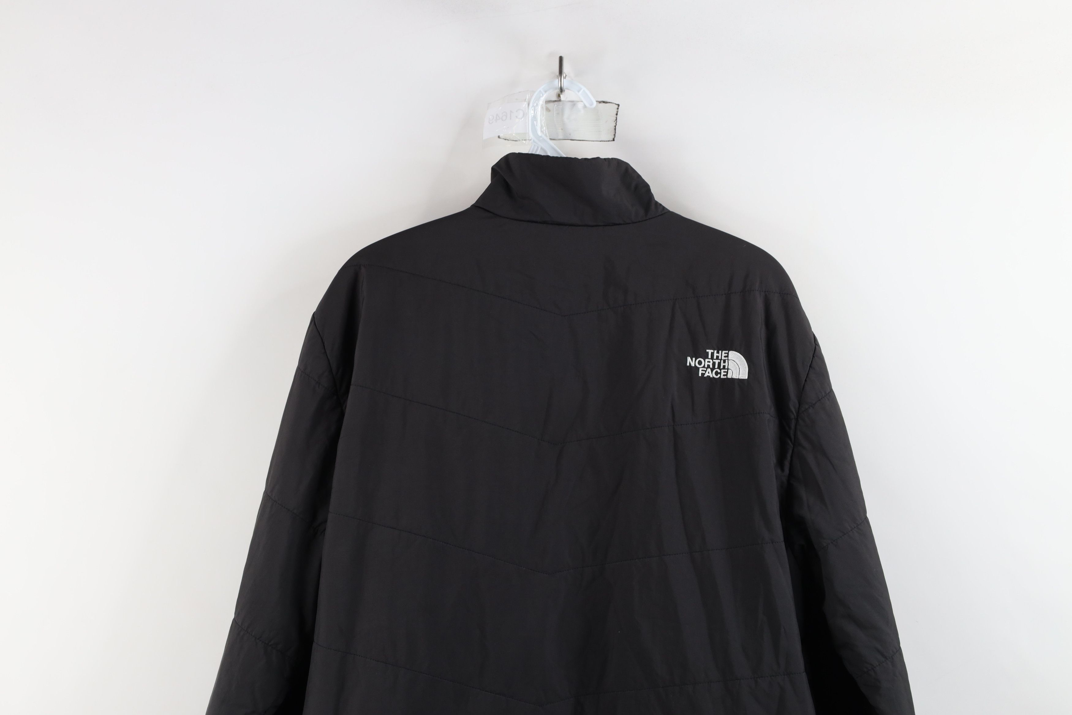 The North Face × Vintage The North Face Spell Out Micro Puffer Full Zip Jacket Size US M / EU 48-50 / 2 - 15 Thumbnail