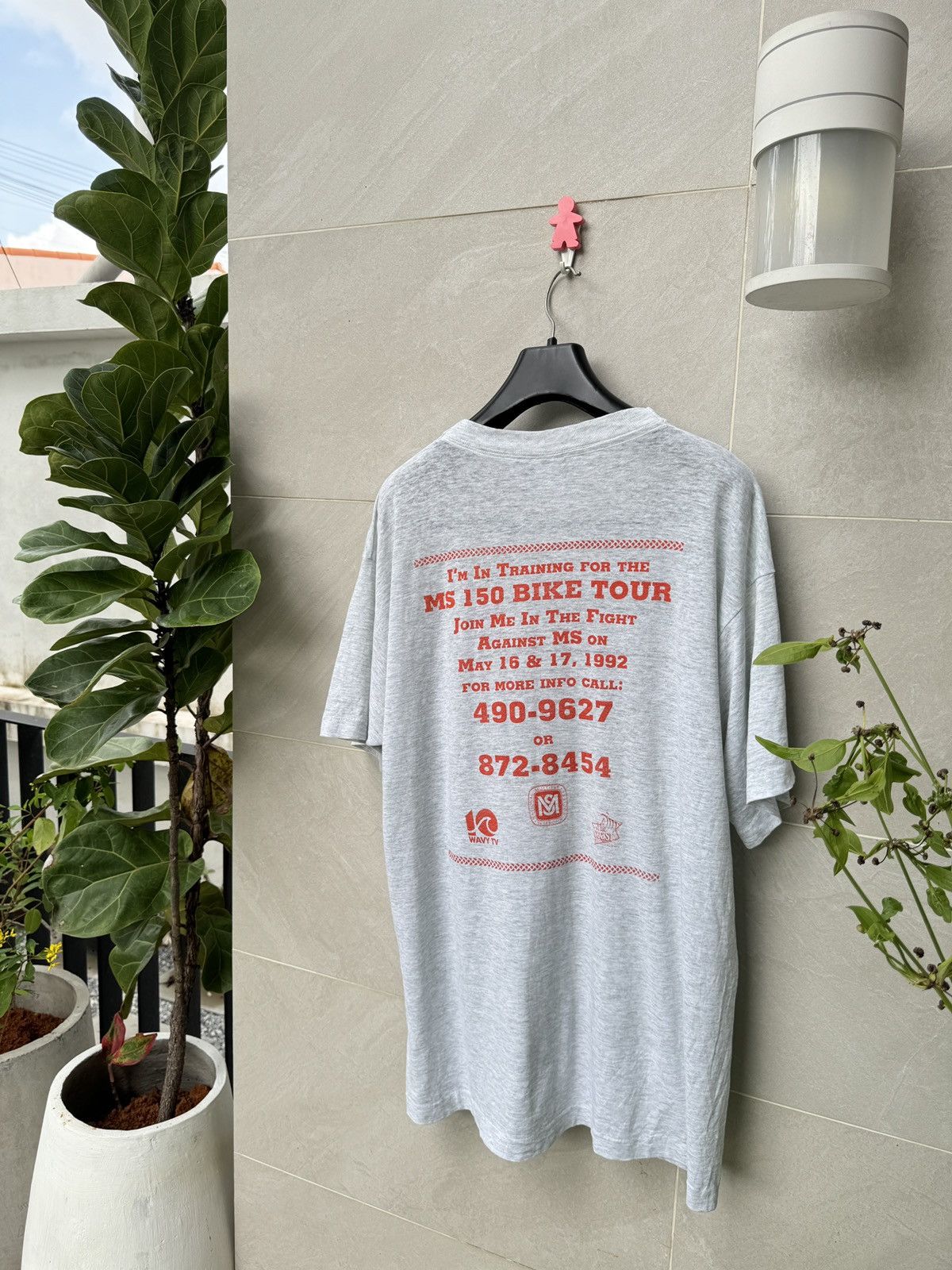 Vintage 80s “MS 150 Bike Tour” Size US XL / EU 56 / 4 - 2 Thumbnail