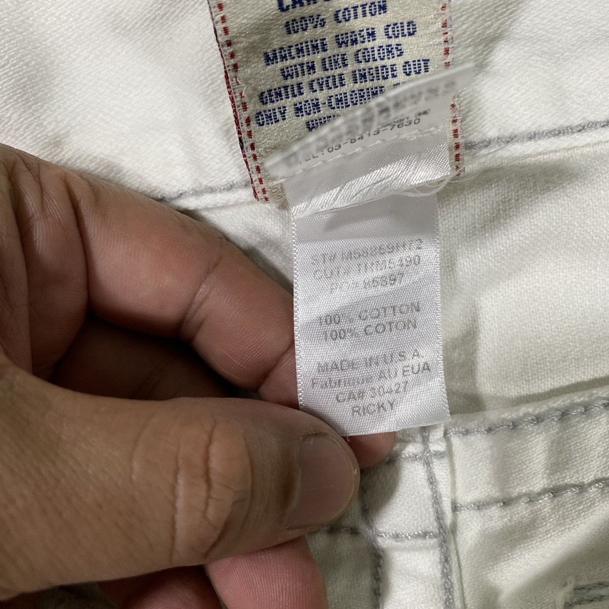 True Religion × Vintage True Religion Section Ricky Size 28 (menual Size 30) Size 30" / US 8 / IT 44 - 10 Thumbnail