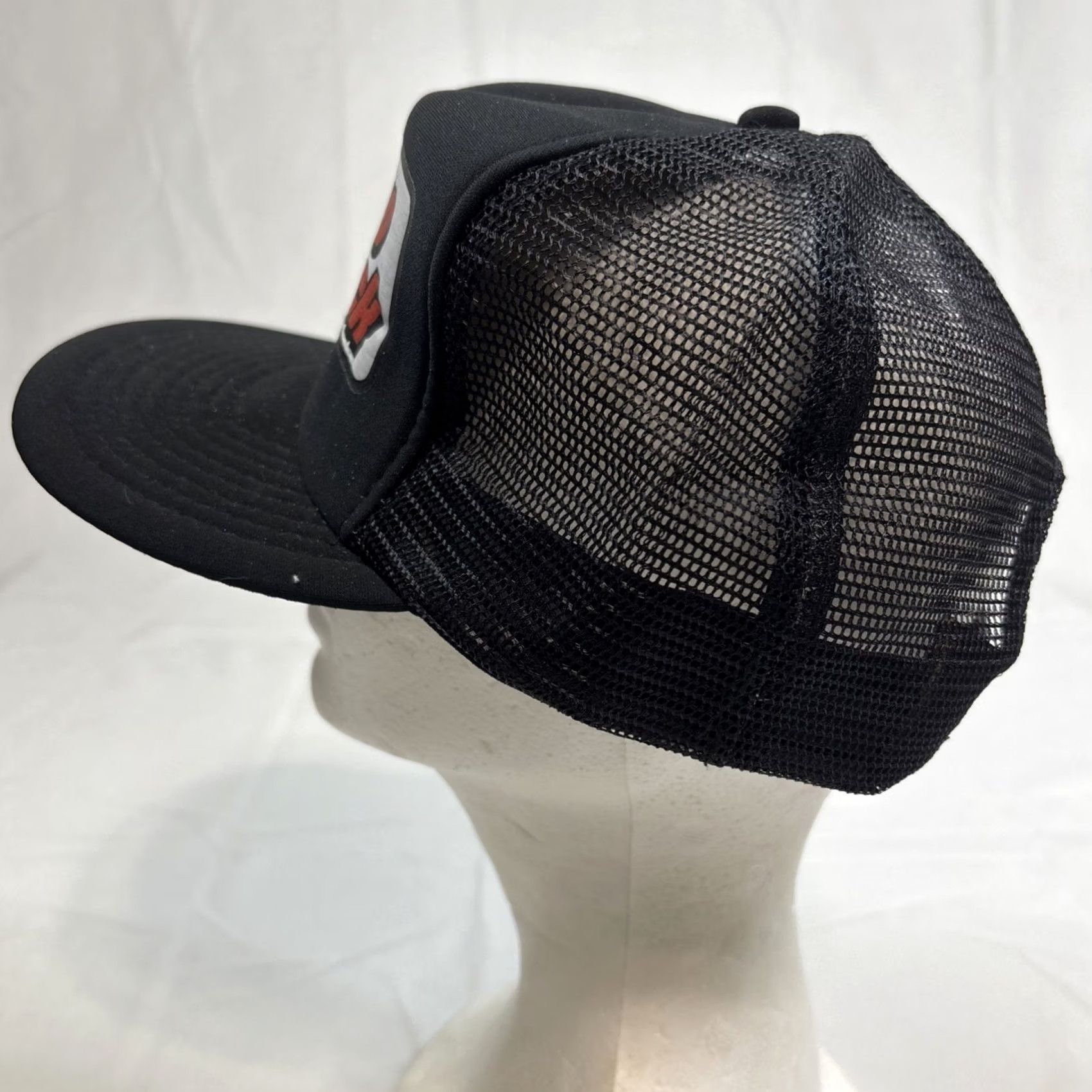 J Brand VINTAGE 80s Auto Shack Speedway Trucker Hat Adjustable Black Mens Size ONE SIZE - 5 Thumbnail