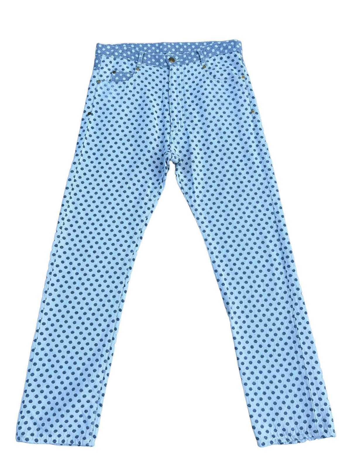 Issey Miyake Issey Miyake Mercibeaucoup All Wool Dots Pant Size US 30 / EU 46 - 1 Thumbnail