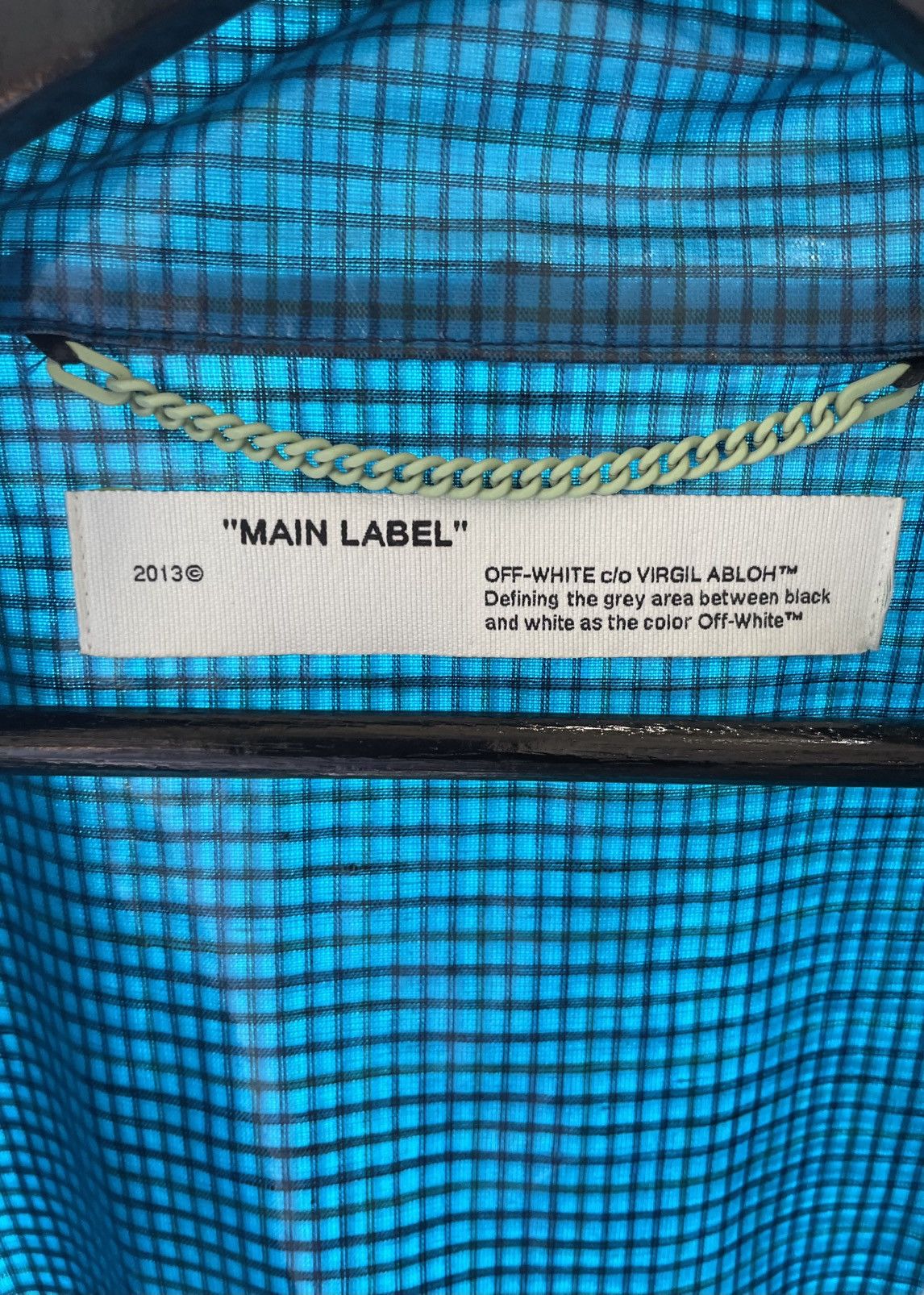 Off-White Off-White Check Zipped Jacket Size US M / EU 48-50 / 2 - 4 Thumbnail
