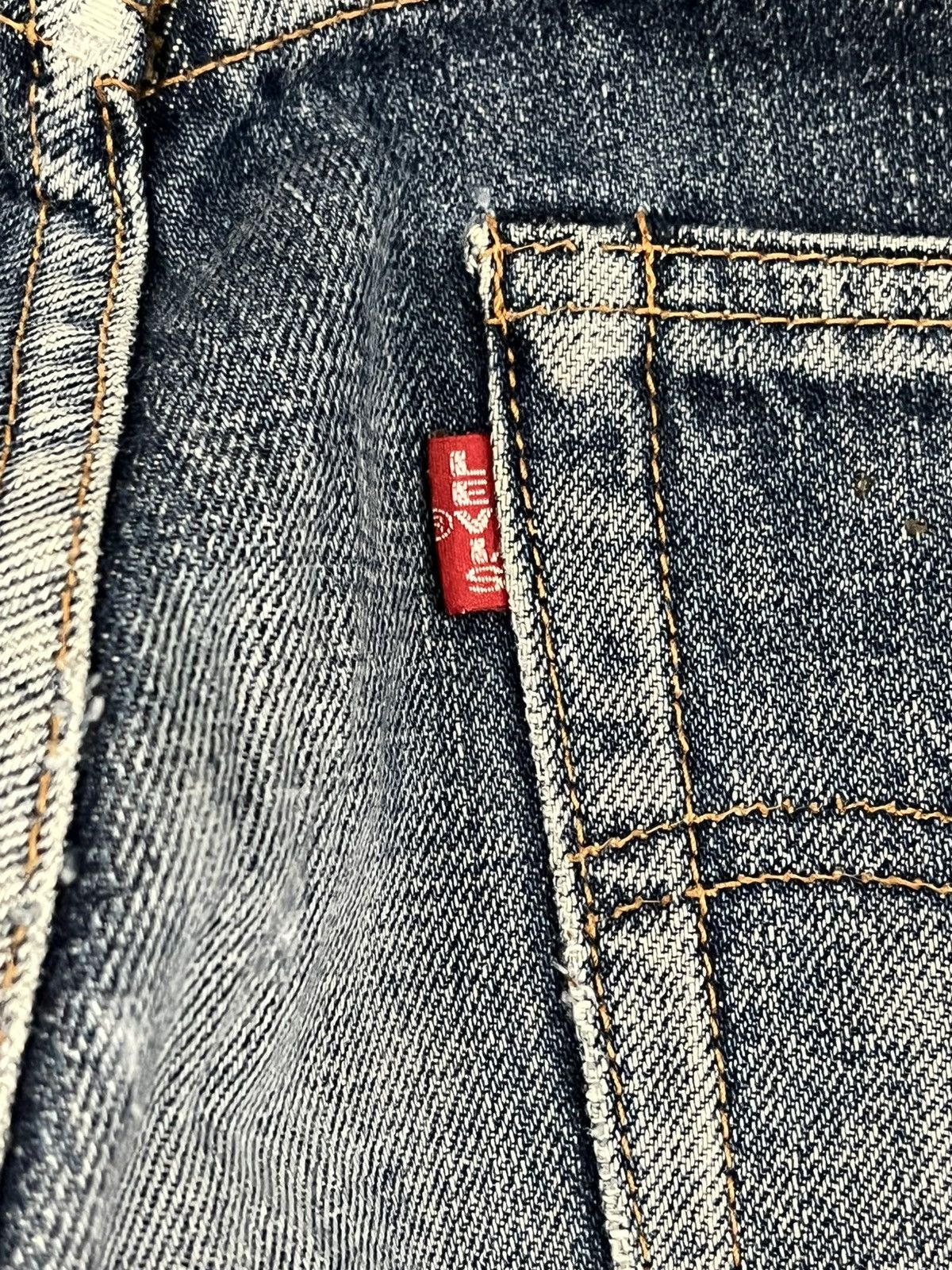 Levi's Vintage Levi’s 502 Big E Selvedge Denim Size US 31 - 12 Thumbnail