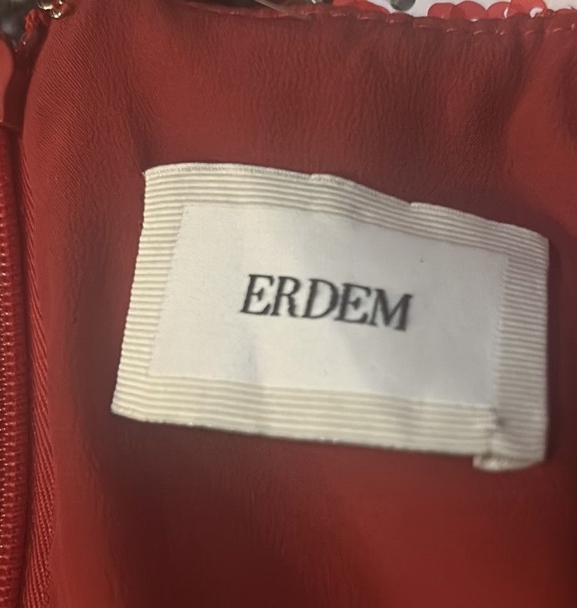 Erdem Erdem Gathered Sleeve Asymmetric Dress size US 6 Size M / US 6-8 / IT 42-44 - 5 Thumbnail