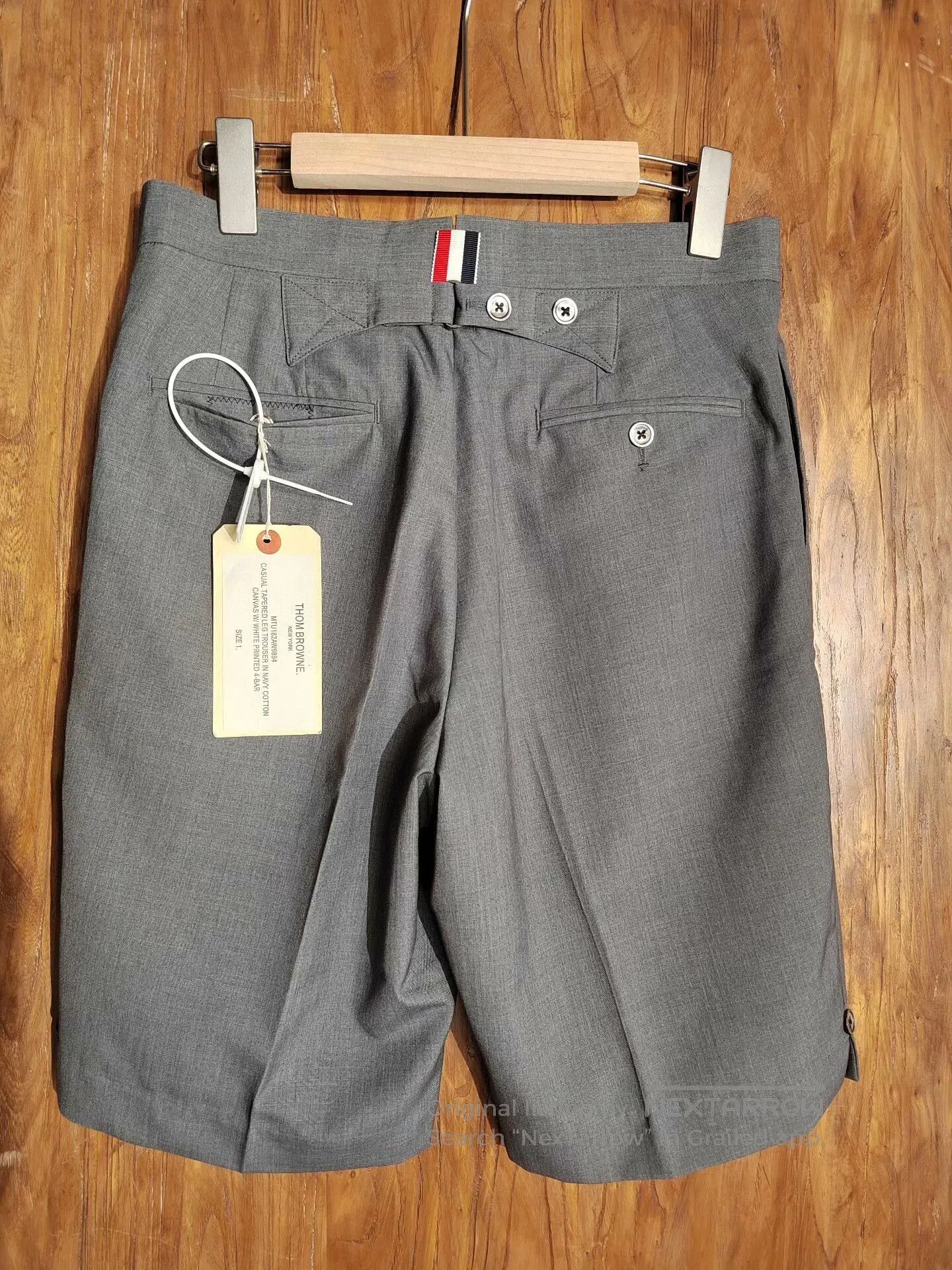 Thom Browne Thom Browne Gray Suit Shorts. Size US 26 / EU 42 - 2 Thumbnail