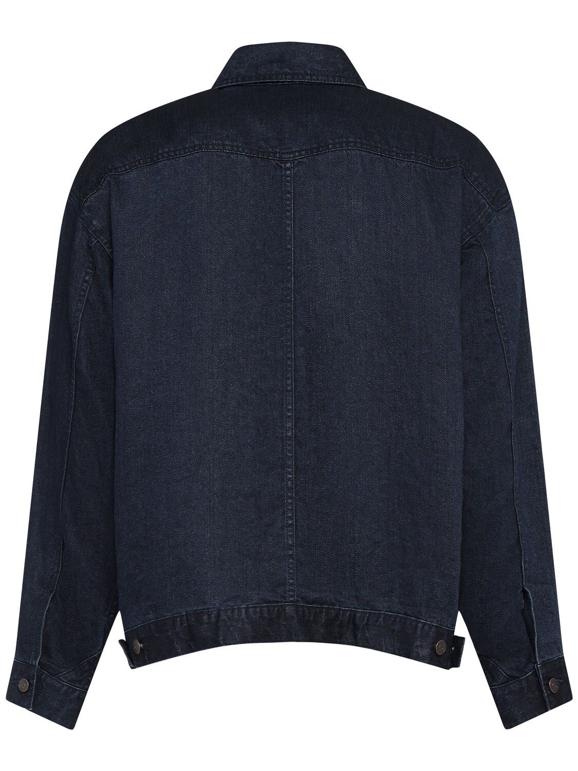 The Row o1lsvrm0925 Linen Jacket in Blue Size US M / EU 48-50 / 2 - 4 Thumbnail