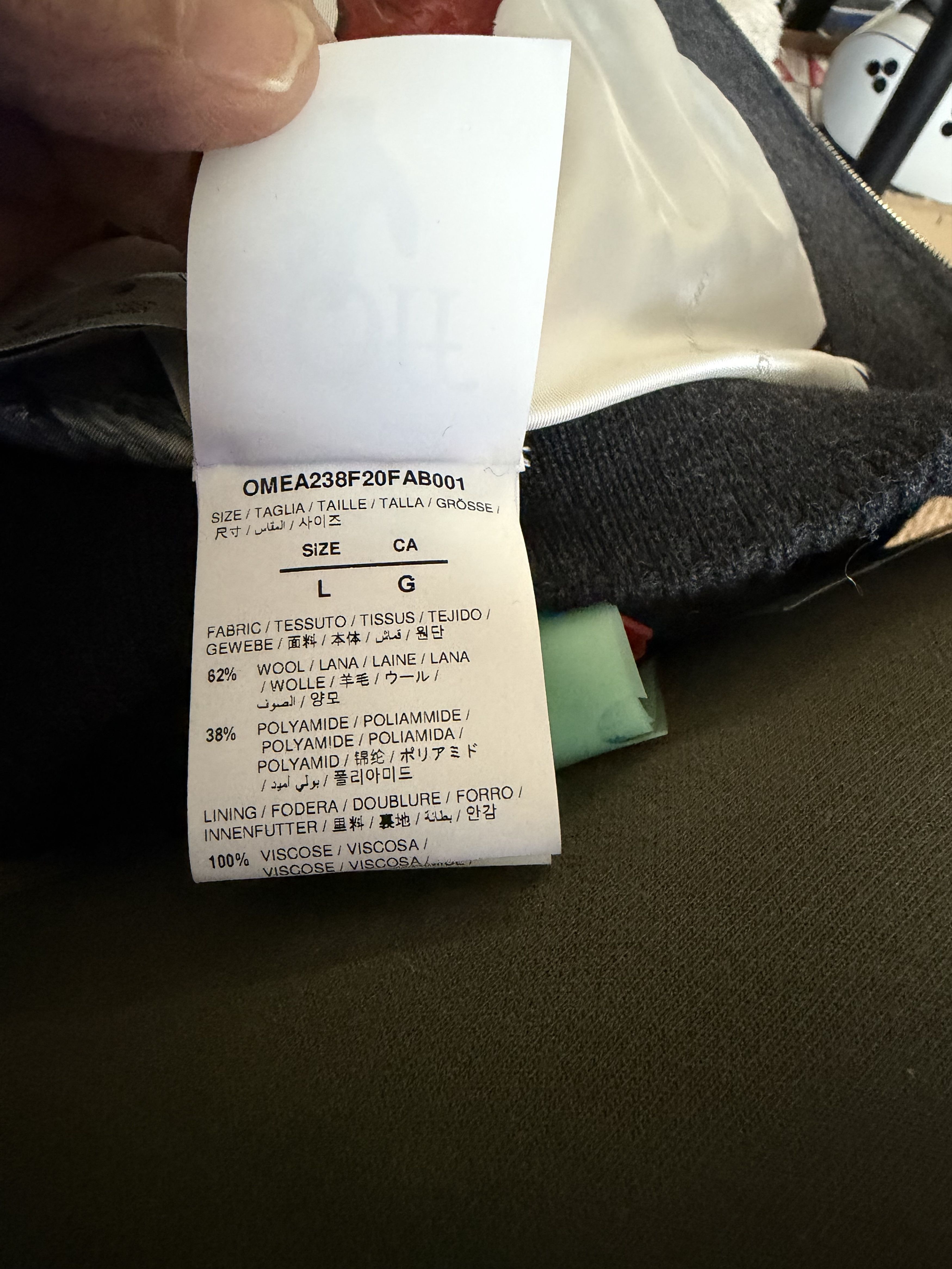 Off-White OW LOGO PIVOT AVIATOR MELANGE Size US L / EU 52-54 / 3 - 9 Thumbnail