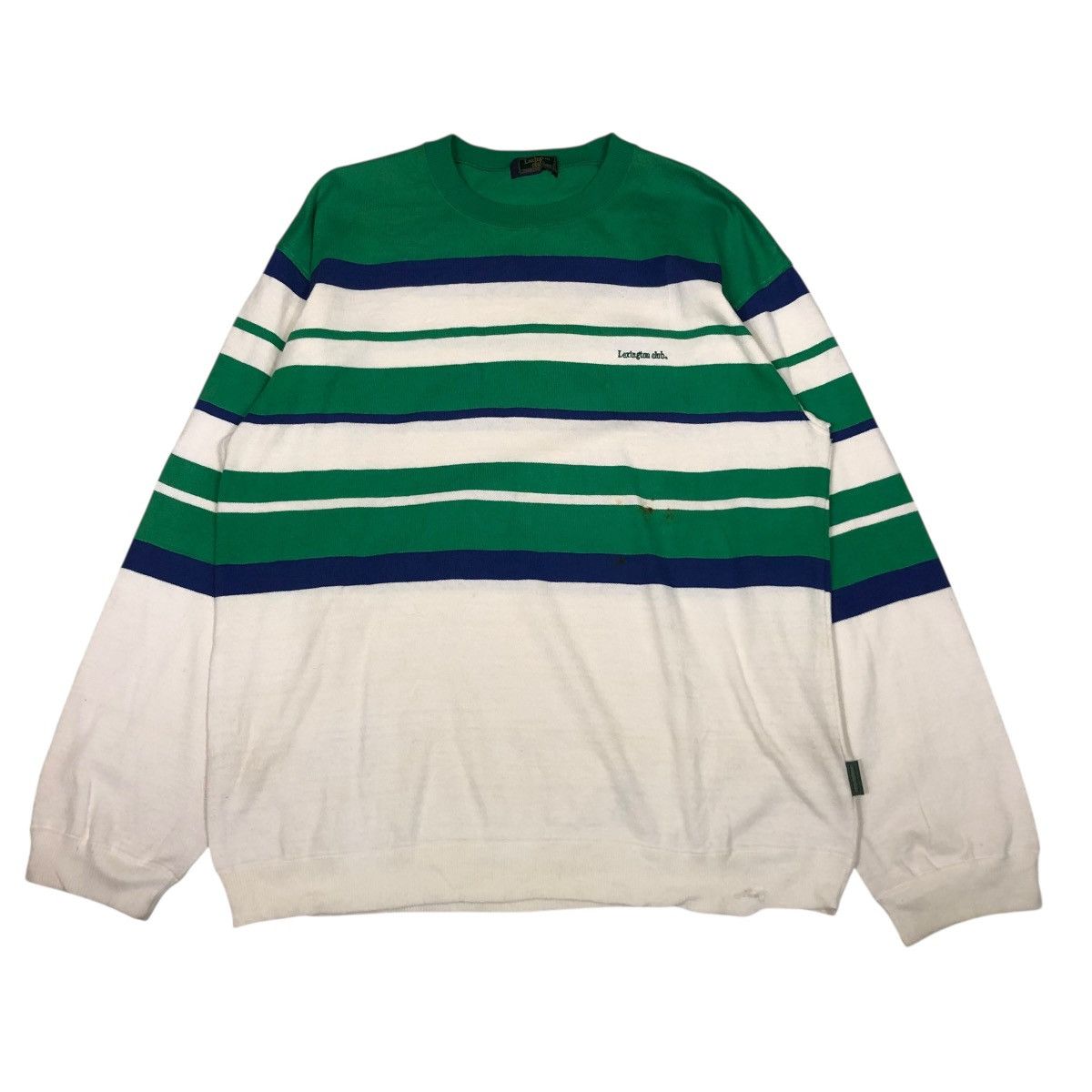 Vintage 🔥VINTAGE SWEATSHIRT STRIPED LEXINGTON CLUB ISSEY MIYAKE Size US M / EU 48-50 / 2 - 1 Thumbnail