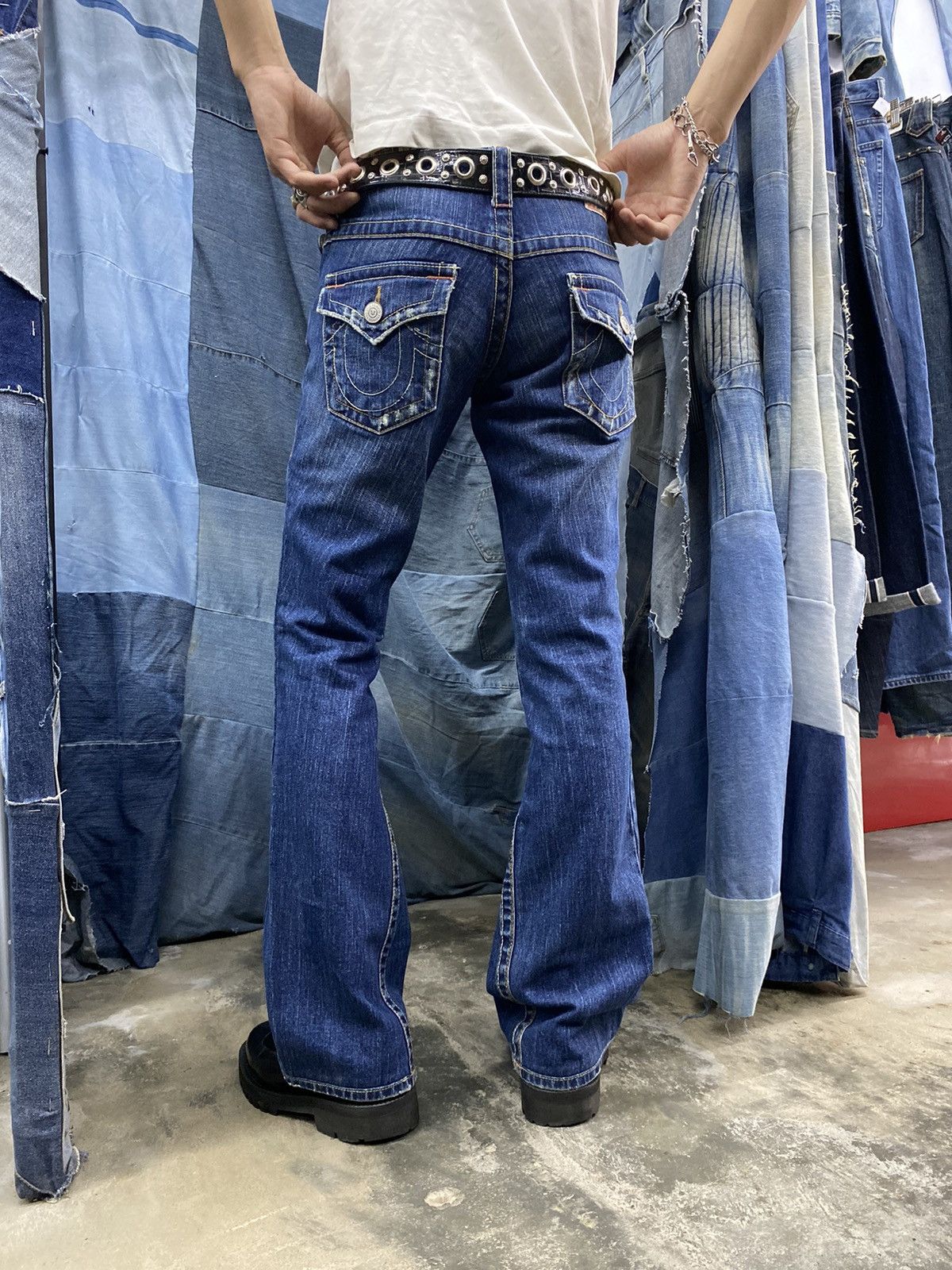 True Religion undefined true religion flare jeans pant 28x30 Size US 28 / EU 44 - 4 Thumbnail