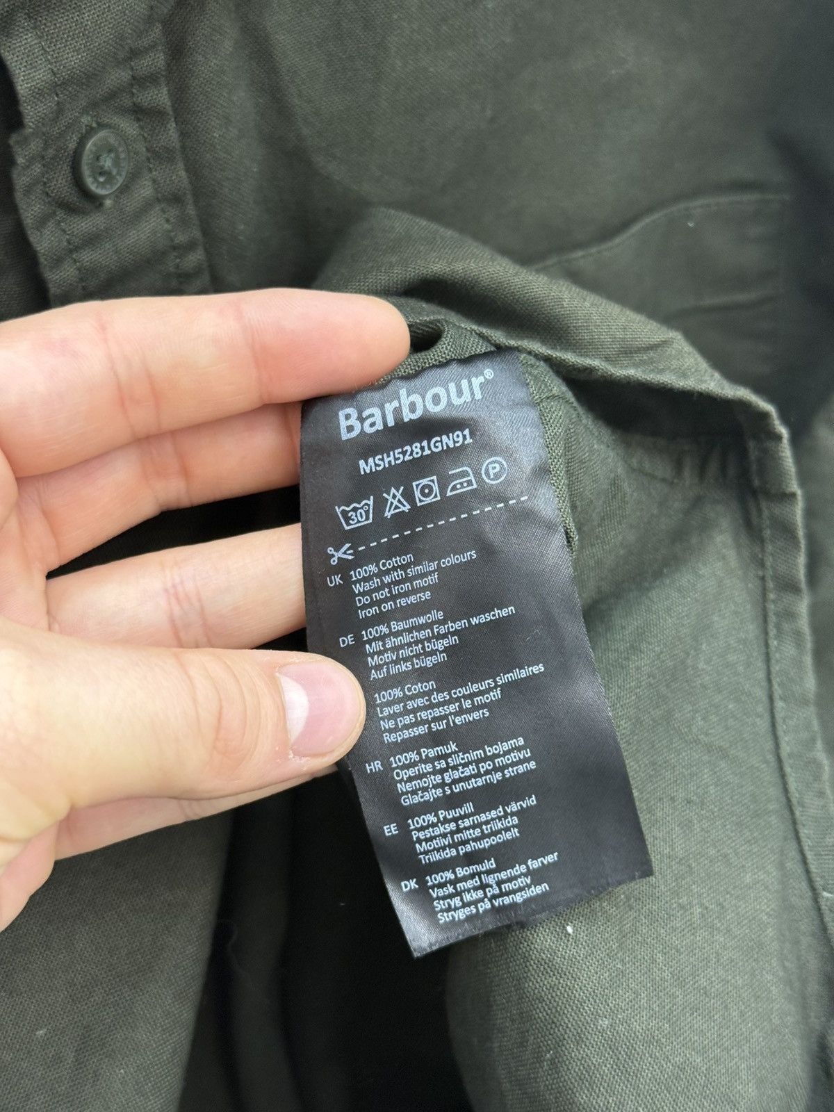 Barbour Barbour International ss23 Cotton Shirts Button Ups Size US XL / EU 56 / 4 - 6 Thumbnail