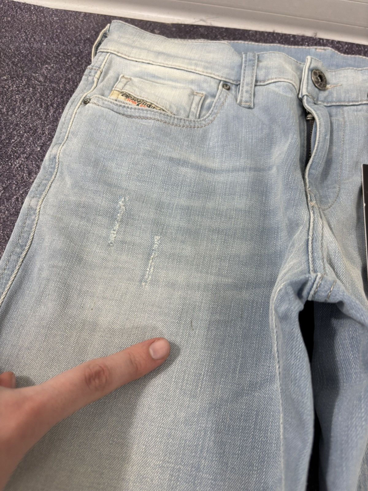 Diesel Diesel Bootzee NWT Women’s Regular Slim Bootcut Denim Jeans Size 26" / US 2 / IT 38 - 6 Thumbnail