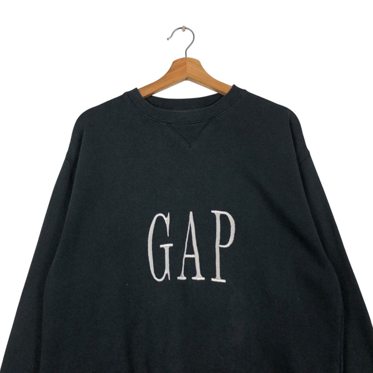 Japanese Brand 📌Vintage Sweatshirt Gap Big Logo Spell Out Embroidered Size US S / EU 44-46 / 1 - 4 Thumbnail