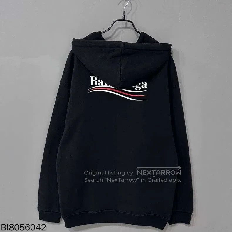Balenciaga Balenciaga Black Wave Coke Hoodie. Size US S / EU 44-46 / 1 - 1 Thumbnail