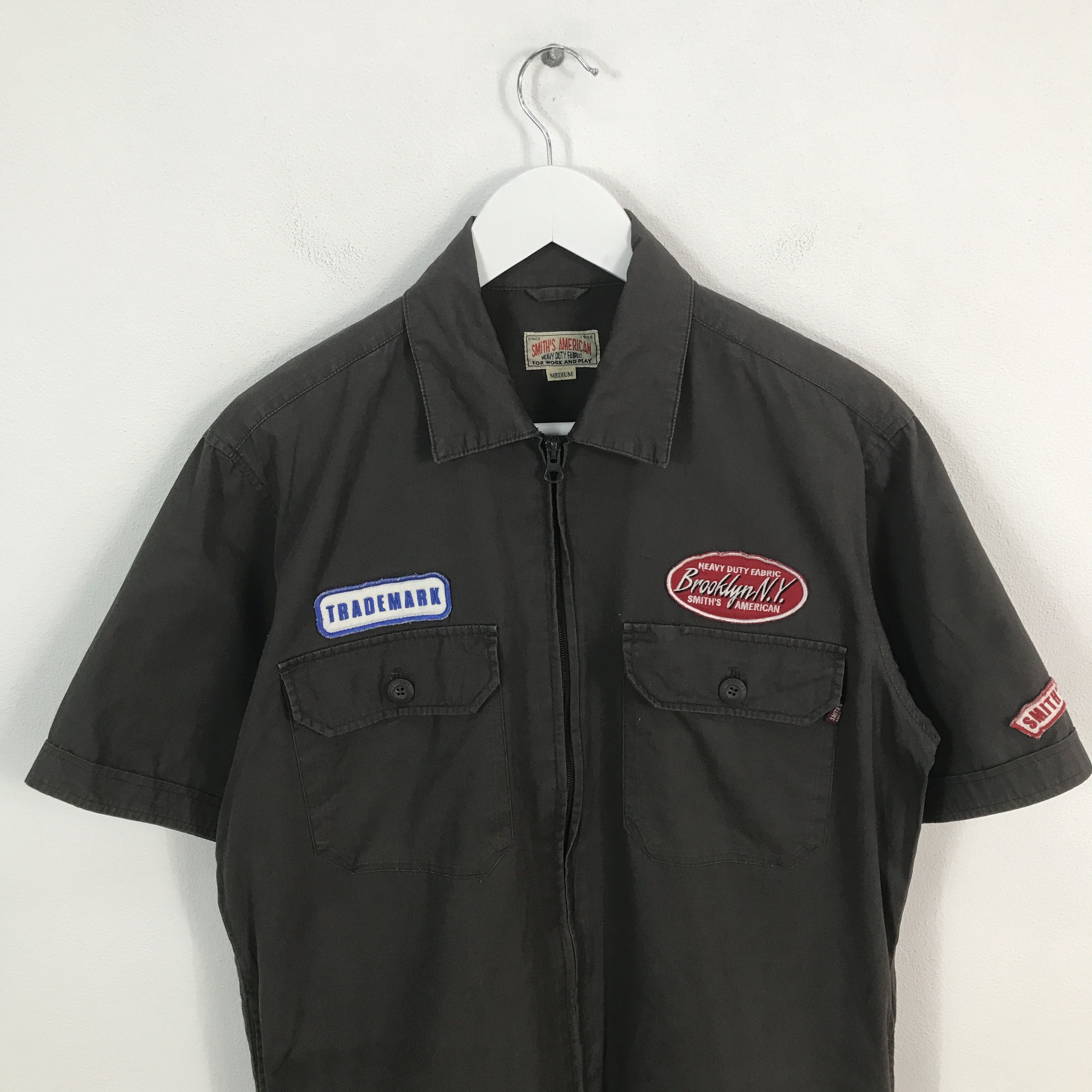 Smith's American Rare Smiths American Brooklyn NY Zipper Worker Jacket Size US S / EU 44-46 / 1 - 2 Thumbnail