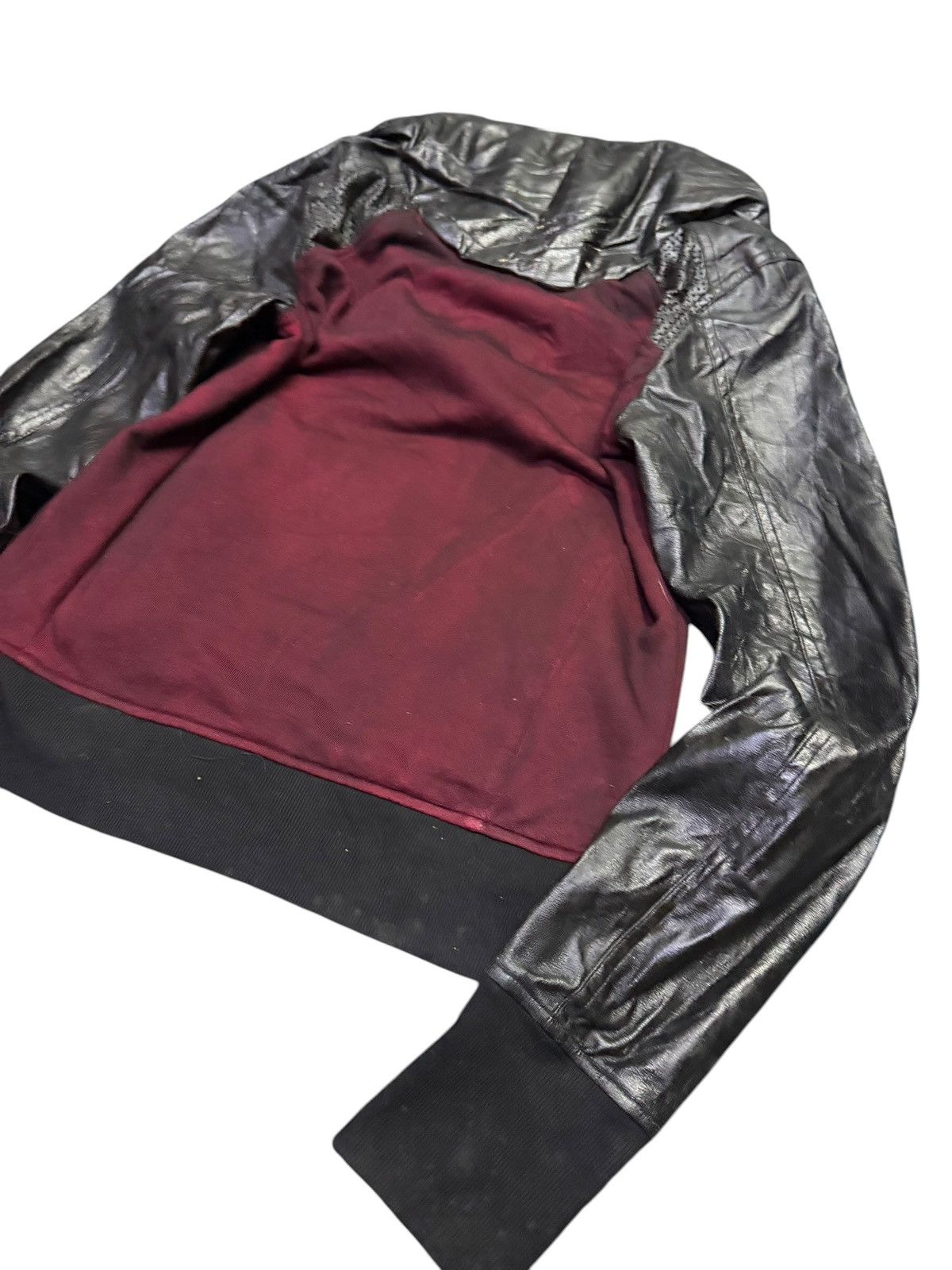Japanese Brand Midas Half Leather Jacket Size US M / EU 48-50 / 2 - 7 Thumbnail