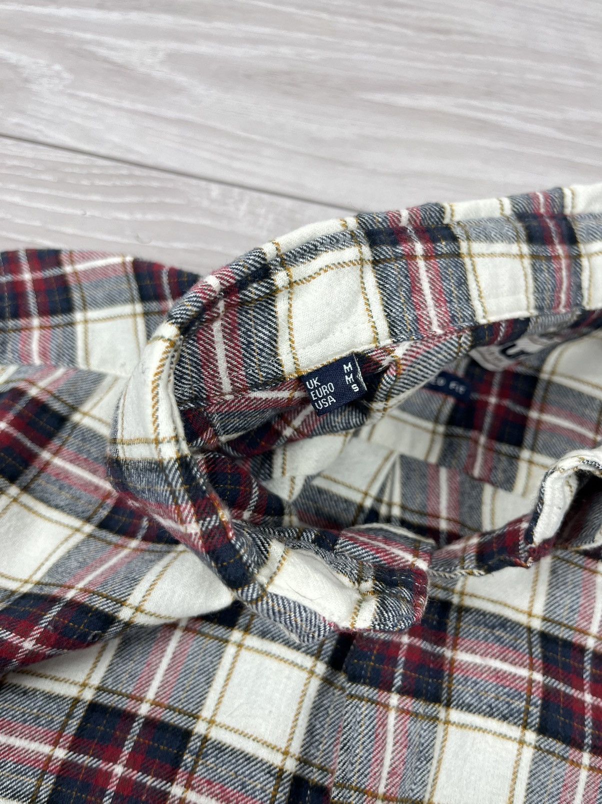 Barbour x4 Barbour Tailored Flannel Checkered Button Shirt M Size Size US M / EU 48-50 / 2 - 16 Thumbnail