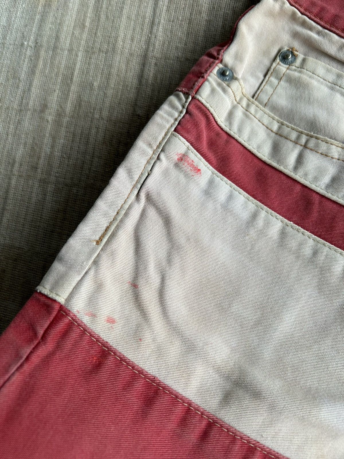 Hysteric Glamour × Japanese Brand Vintage HYSTERIC GLAMOUR Kinky American Flag Jeans Size US 27 - 8 Thumbnail