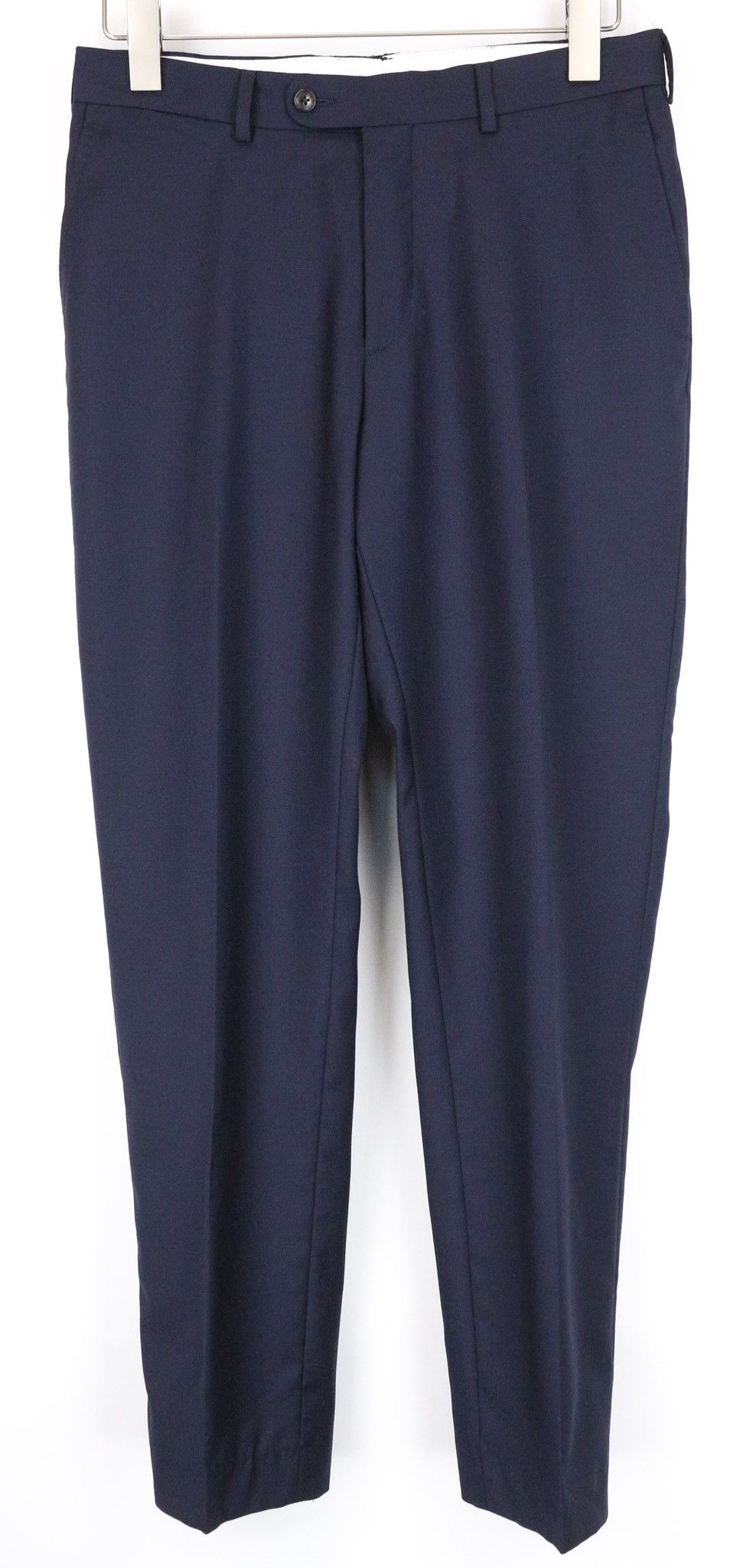 Suitsupply BRESCIA UK36R Blue Wool Lined Trousers 75183 Size 36R - 1 Thumbnail