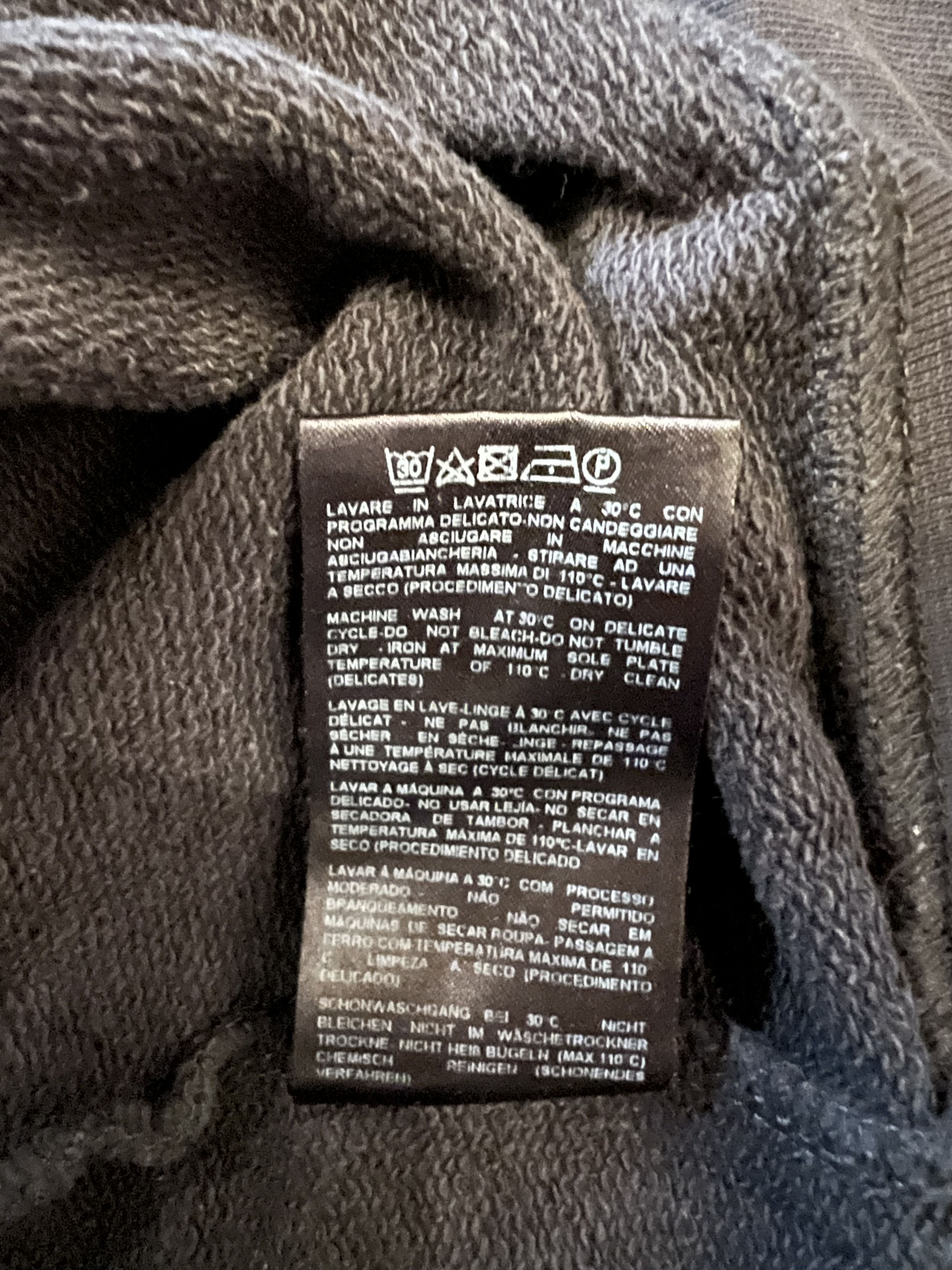 Raf Simons Raf Simons „Any Way Out Of this Nightmare?“ Hoodie black Size US M / EU 48-50 / 2 - 7 Thumbnail