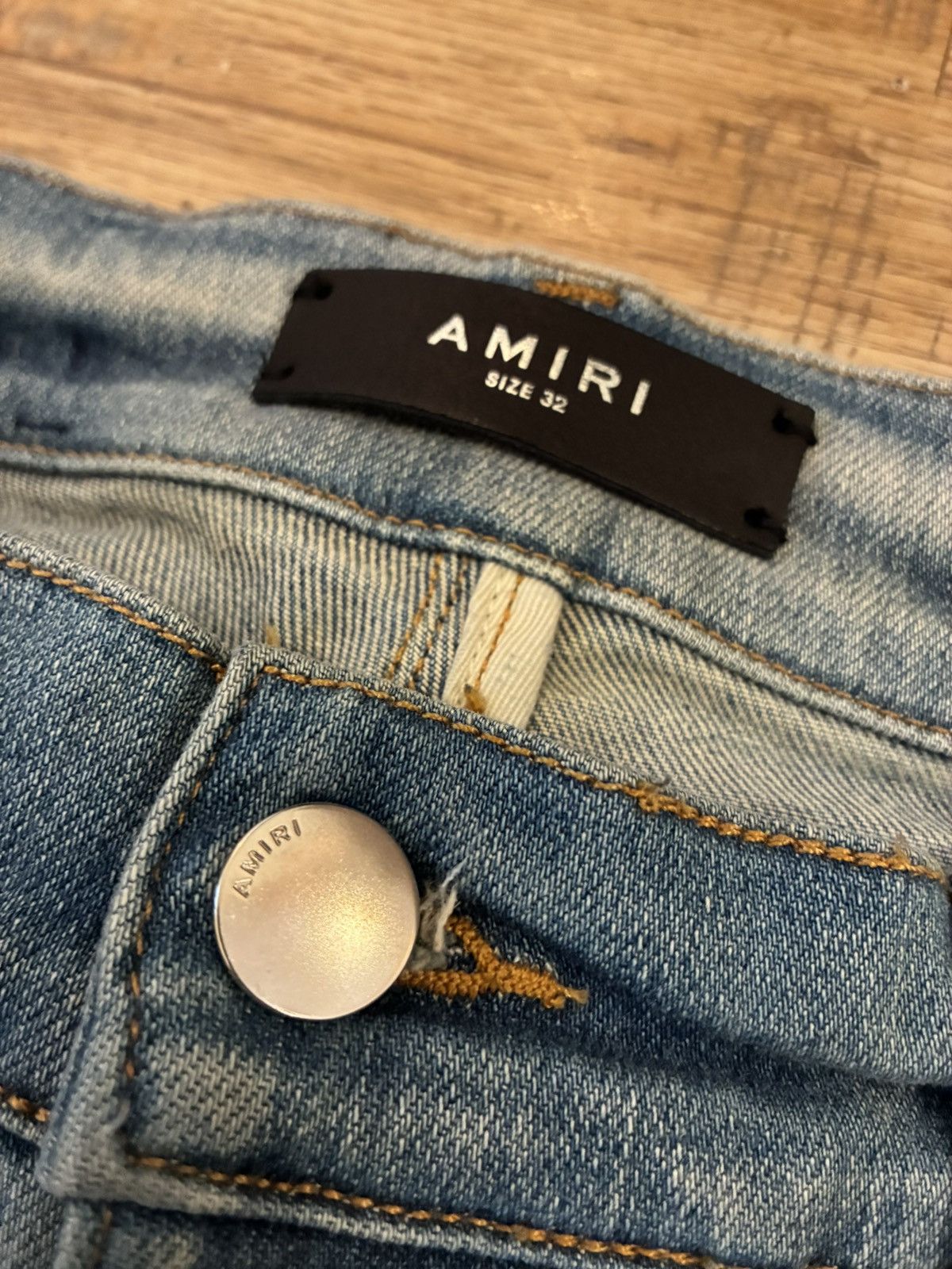 Amiri Amiri MX1 Black Patch Size US 32 / EU 48 - 4 Thumbnail