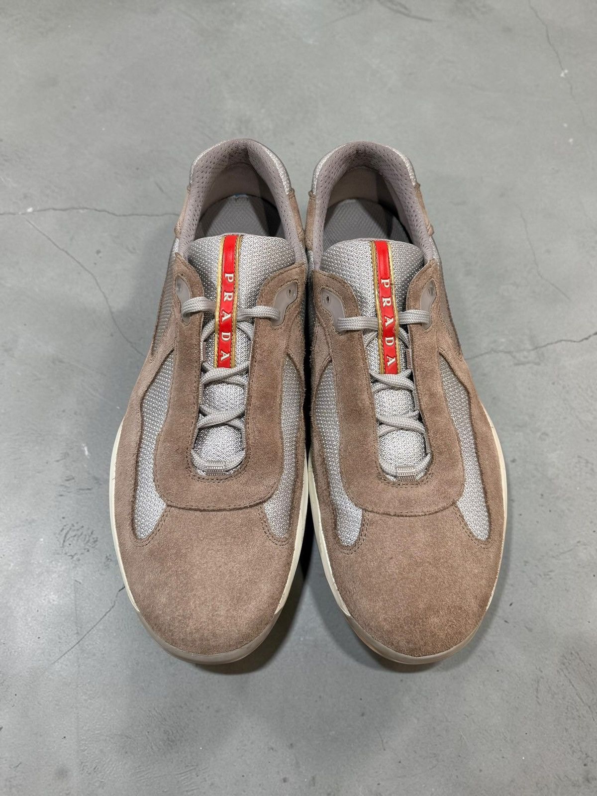 Prada Vintage Prada America Cup Brown Suede size 11 Size US 11 / EU 44 - 6 Thumbnail