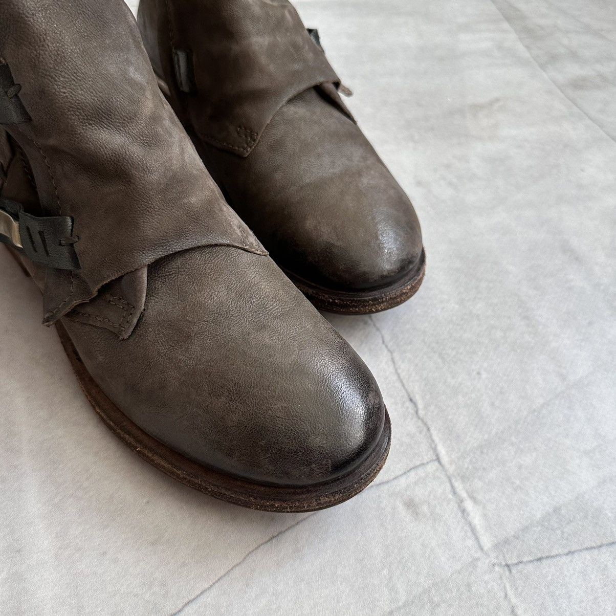 A.S.98 RARE AS 98 Airstep Vintage Ankle Straps Boots Guidi Vibe Size US 6 / IT 36 - 6 Thumbnail