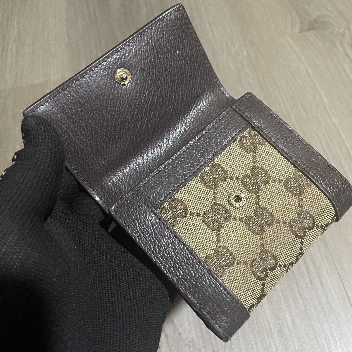 Gucci GUCCI MONOGRAM CHARMY WALLET Size ONE SIZE - 9 Thumbnail