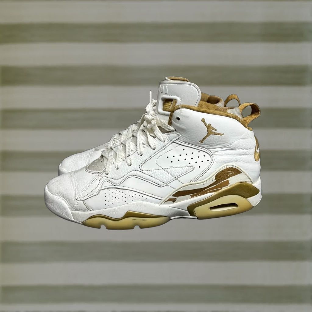 Jordan Brand Nike Jordan Jump Man MVP White Sneakers Men’s 9 Size US 9 / EU 42 - 1 Thumbnail