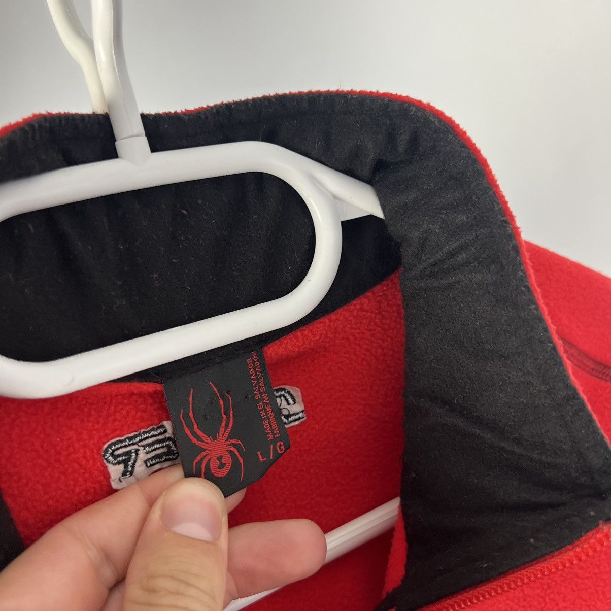 Spyder Vintage Y2K Spyder Mini Logo 1/4 Zip Up Fleece Sweatshirt Size US L / EU 52-54 / 3 - 4 Thumbnail