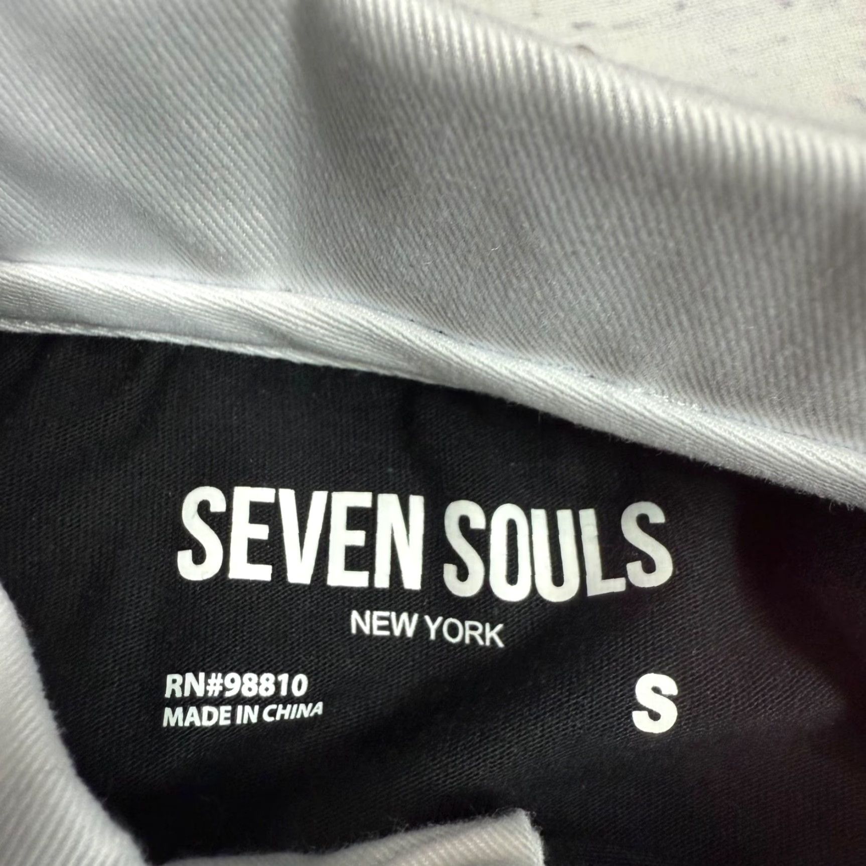Vintage Seven Souls Womens Polo Shirt Paris Black Small Short Sleeve Size S Ladies Polo Shirt Size S / US 4 / IT 40 - 6 Thumbnail