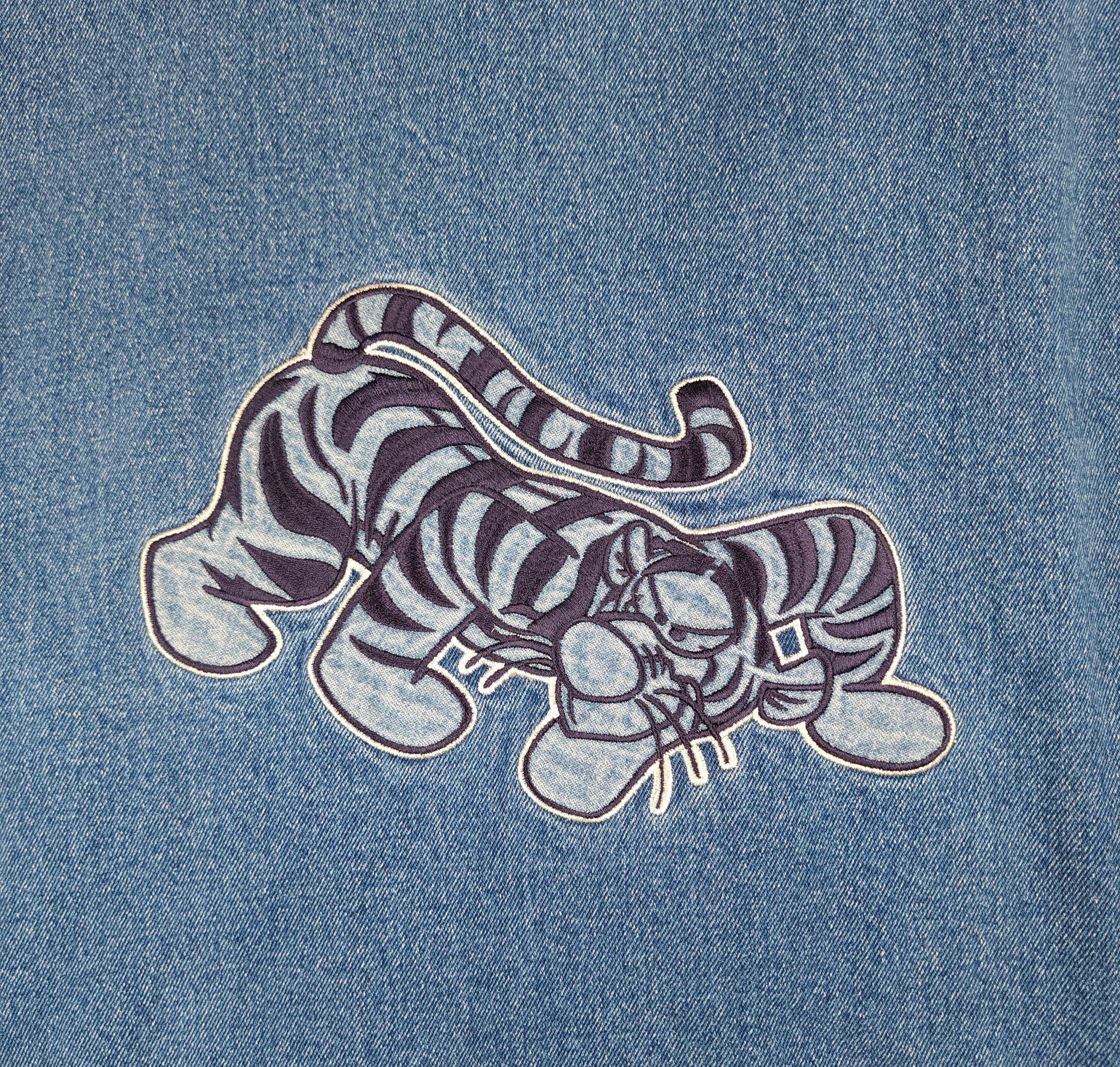 Disney Vintage Disney Tigger denim jacket Size XL Size US XL / EU 56 / 4 - 7 Thumbnail