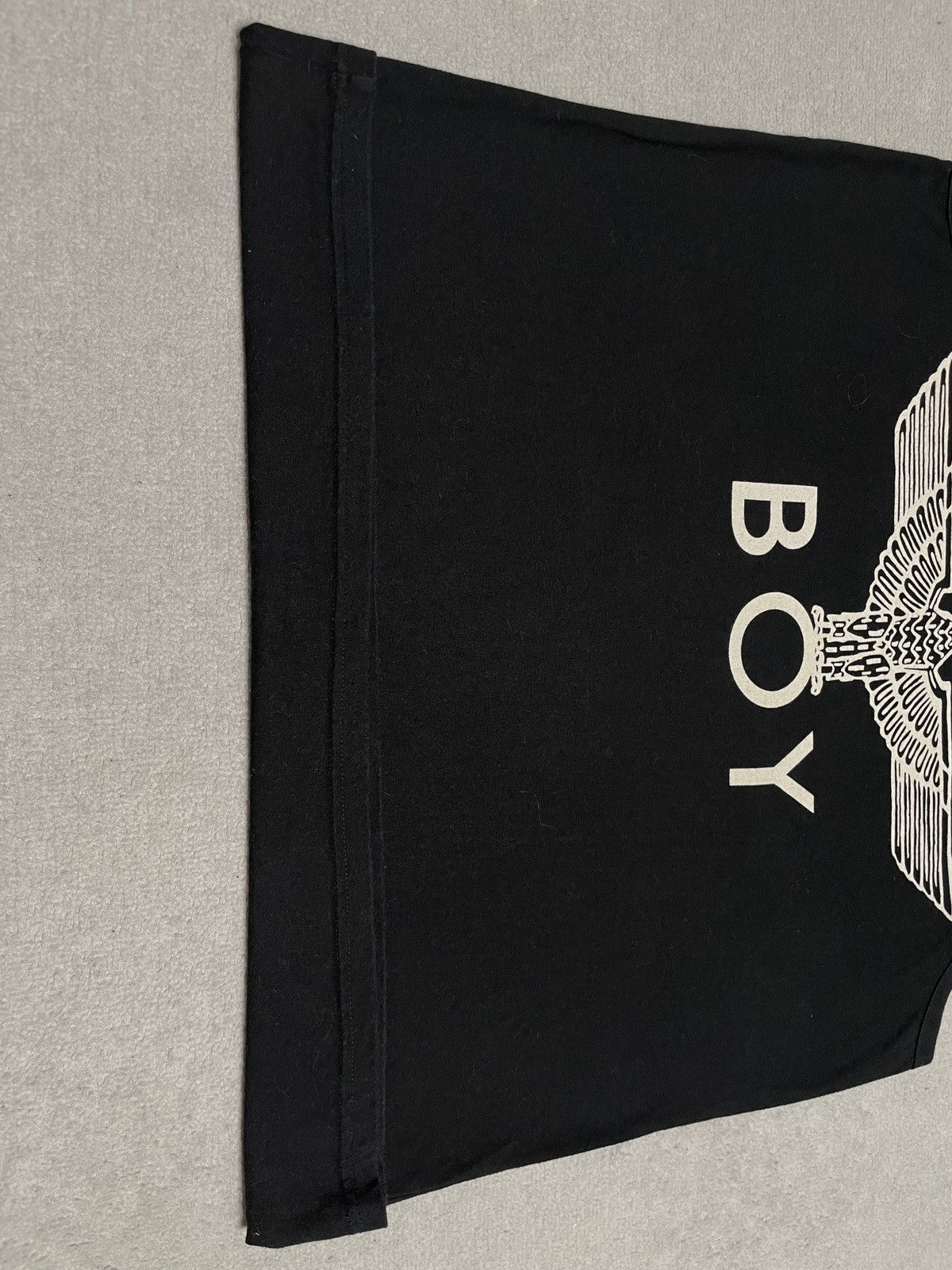 Boy London Vintage Black T-Shirt Tee Tank Top Boy Lodon Avant Garde Size US L / EU 52-54 / 3 - 3 Thumbnail