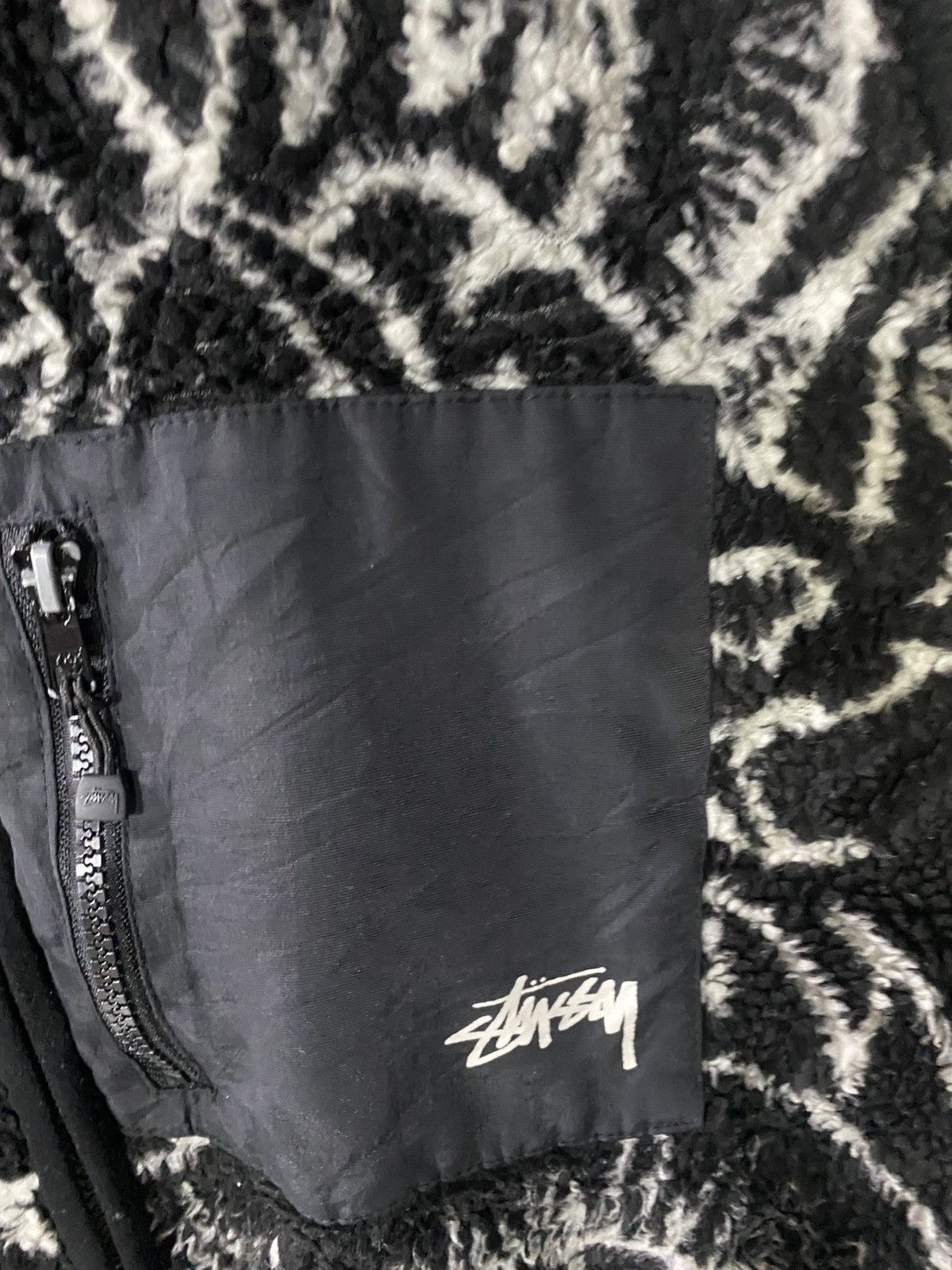 Stussy Rare Stussy Dragon Fleece Jacket Size US L / EU 52-54 / 3 - 3 Thumbnail