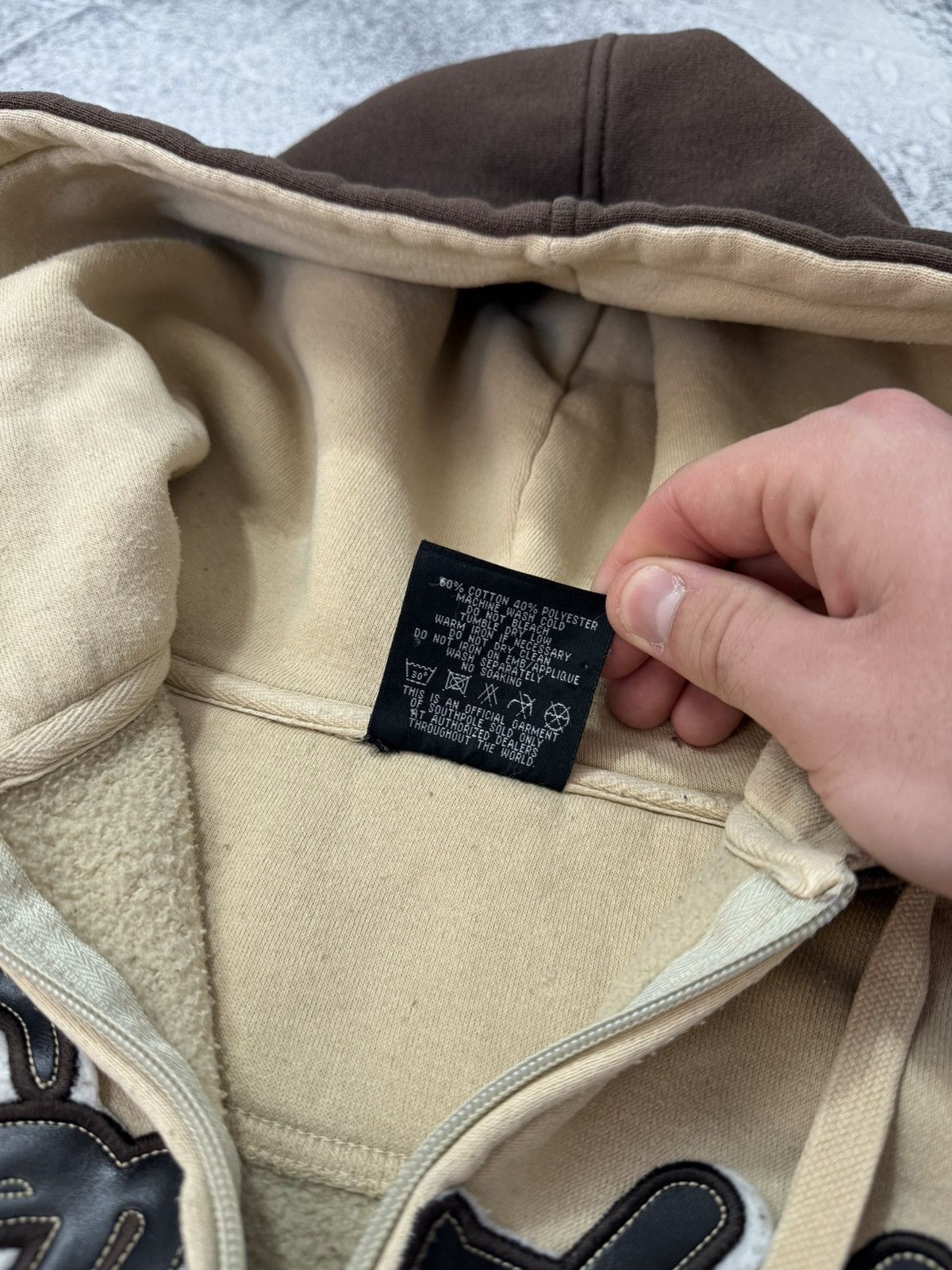 Southpole CRAZY Y2K Baggy Southpole Grunge Style Zip-Up Hoodie Size US L / EU 52-54 / 3 - 9 Thumbnail