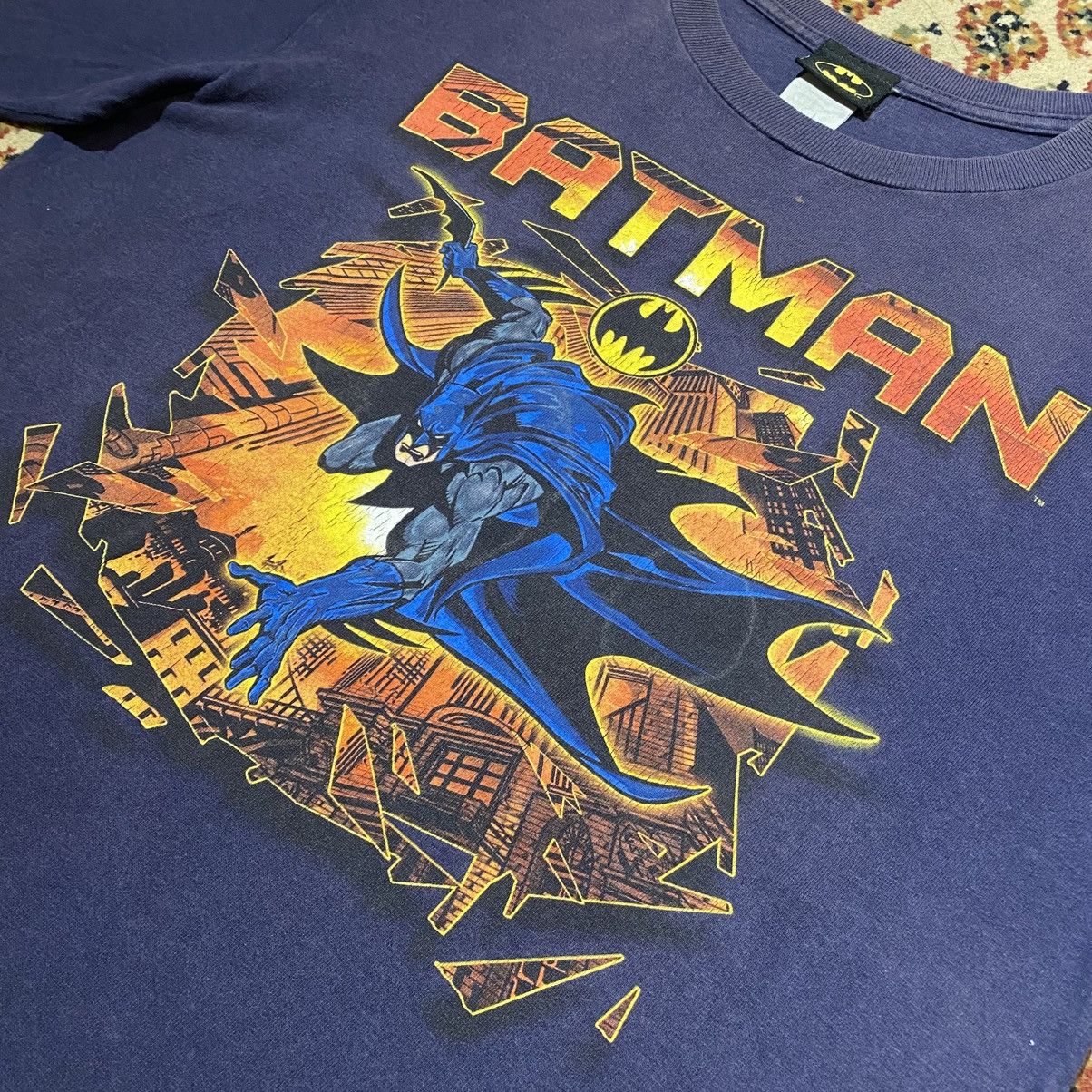 DC Comics × Vintage Vintage 2000 Batman Tshirt Size US M / EU 48-50 / 2 - 2 Thumbnail