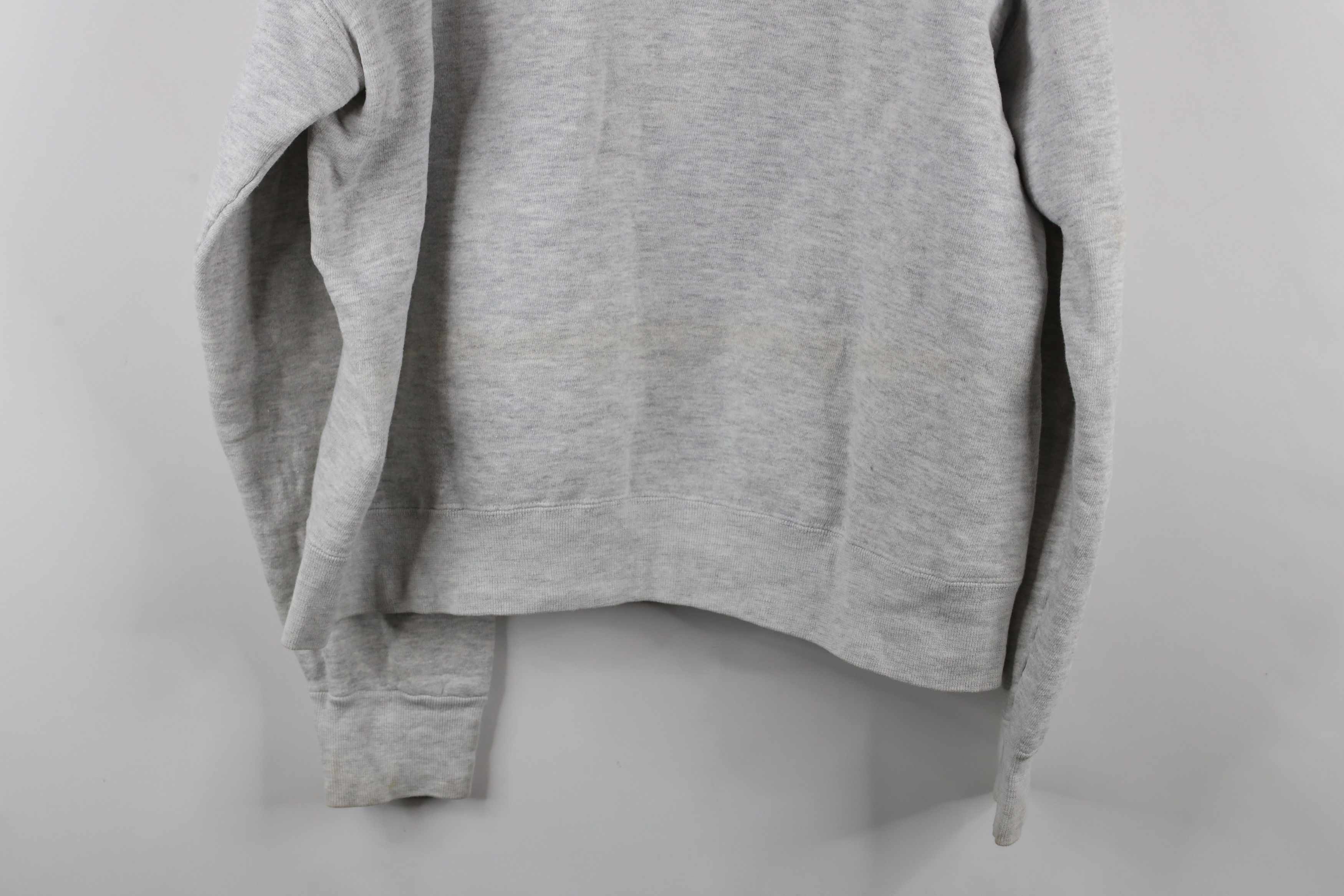 Vintage Vintage 90s Notre Dame University Football Hoodie Gray USA Size US XL / EU 56 / 4 - 14 Thumbnail